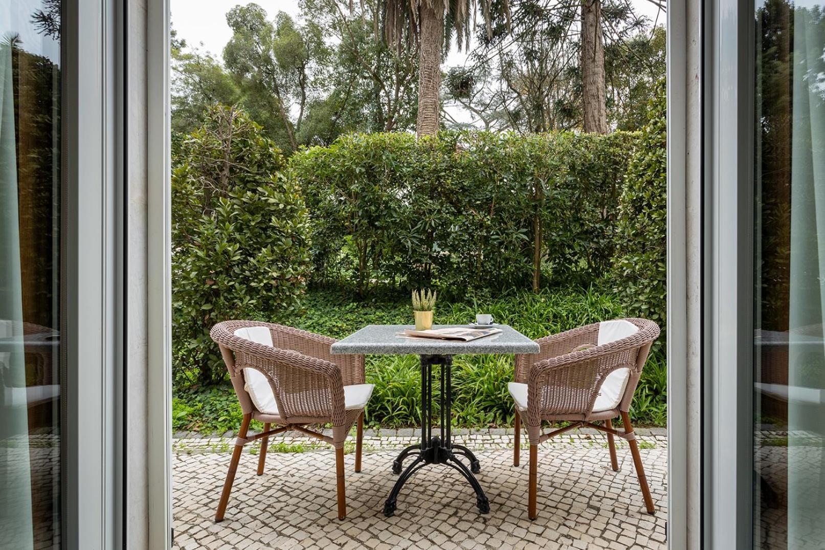 Chambre Lits Jumeaux Premium avec Vue sur Jardin
