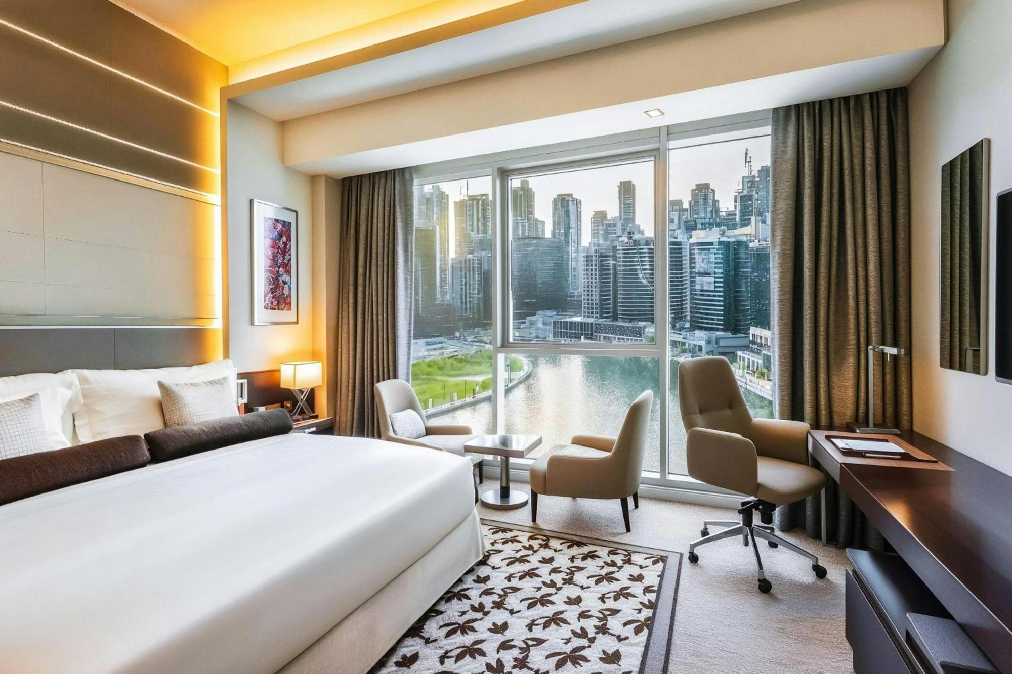 Superior King Room with Canal and Bay View (Complimentary Shuttle to Dubai Mall, Business Bay Metro Station & Kite Beach),1643201027:JPEG