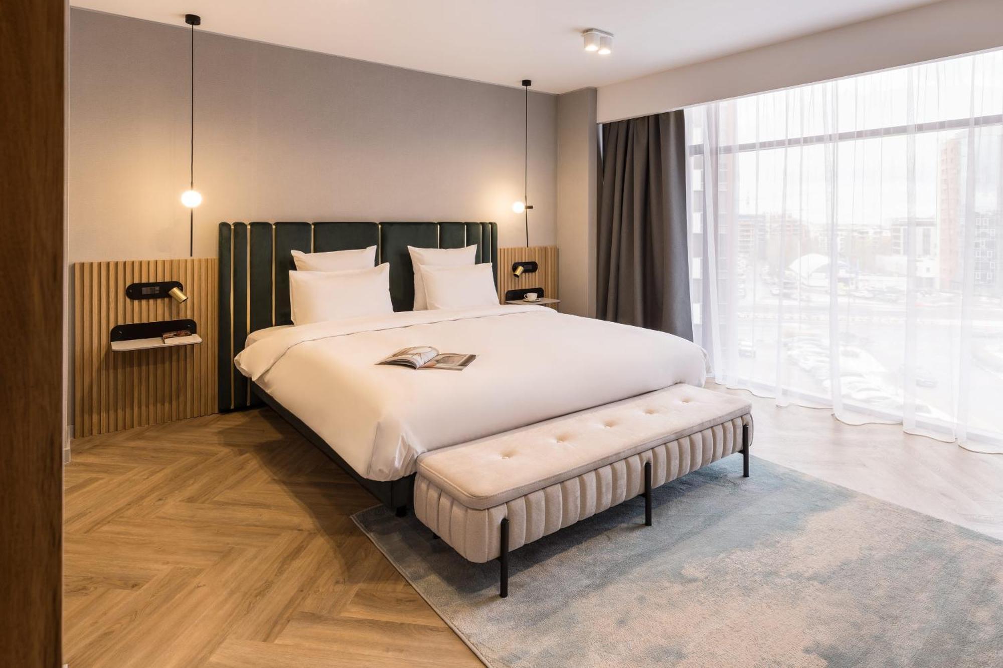 Junior Suite mit 1 Kingsize-Bett und Sofa