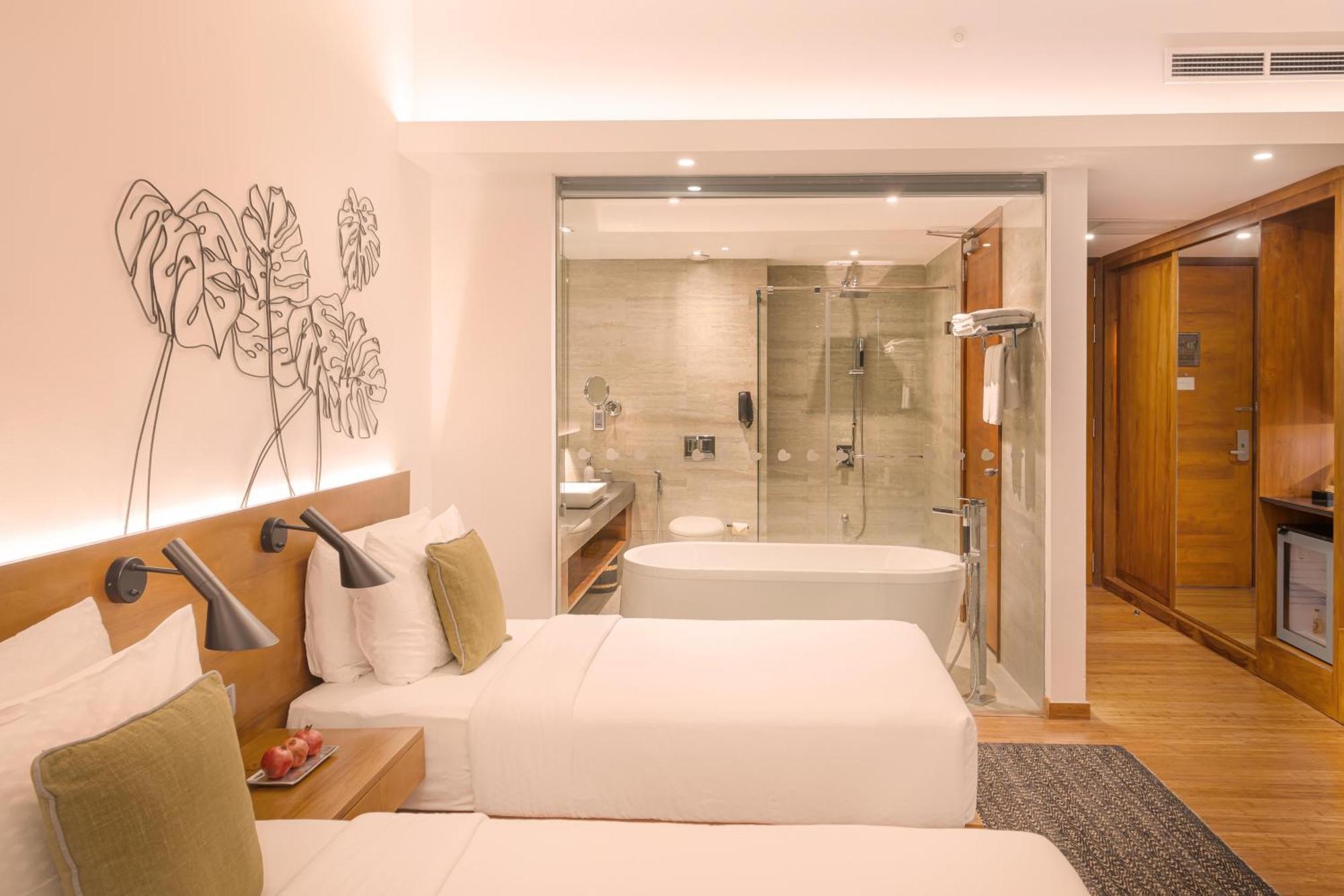 Super Deluxe Twin Room at Ward7 57 Virticle restaurants