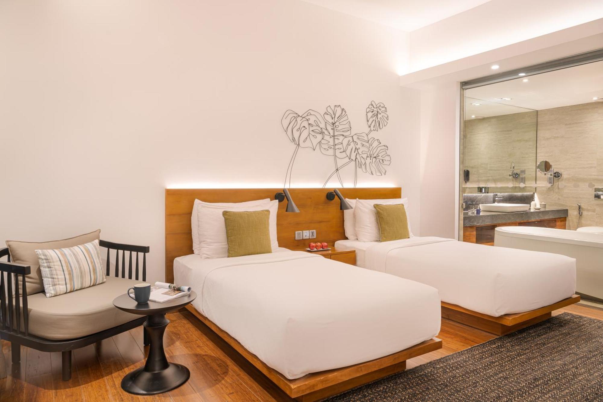 Super Deluxe Twin Room at Ward7 57 Virticle restaurants