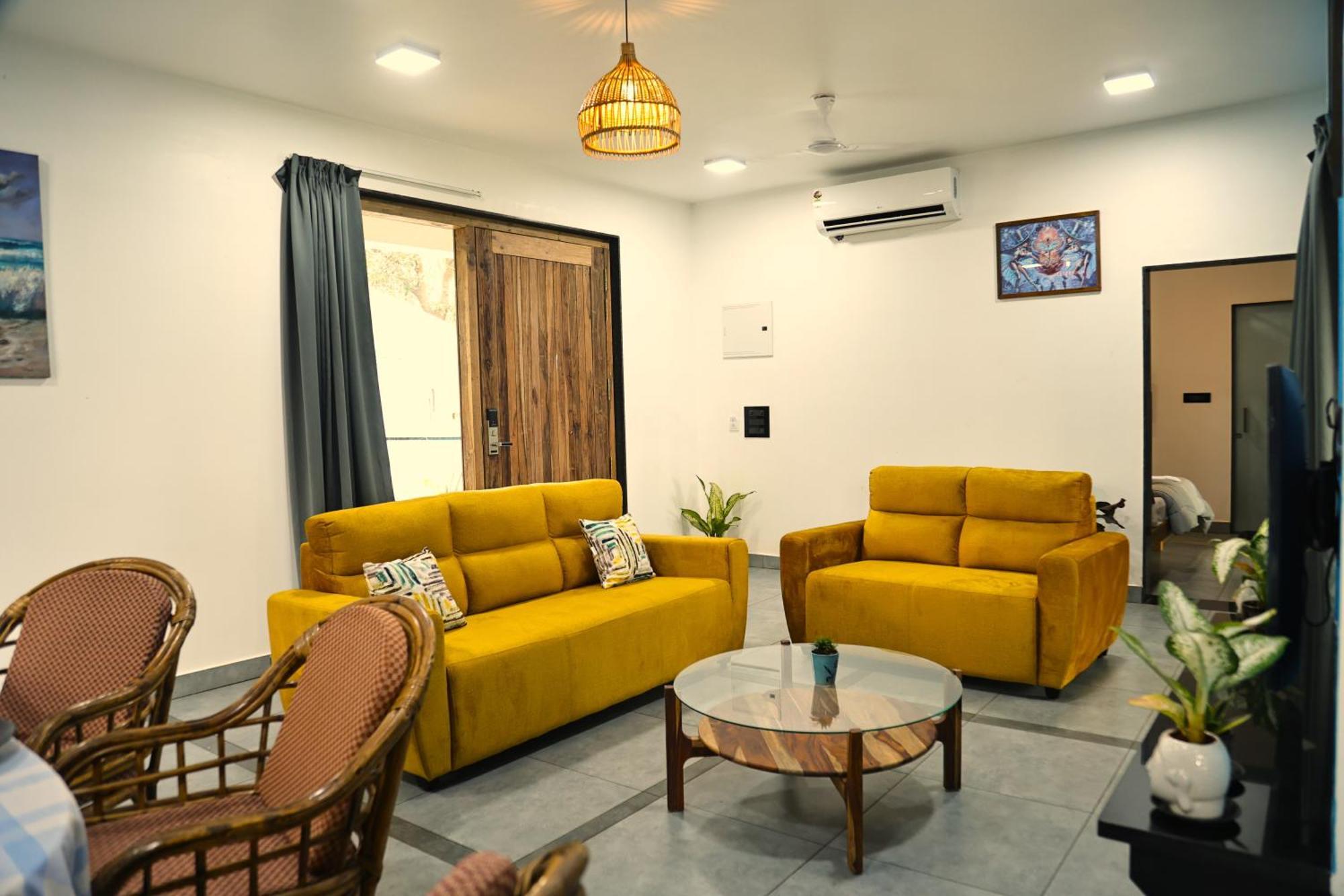 Apartamento de 1 Quarto com Vista para o Jardim