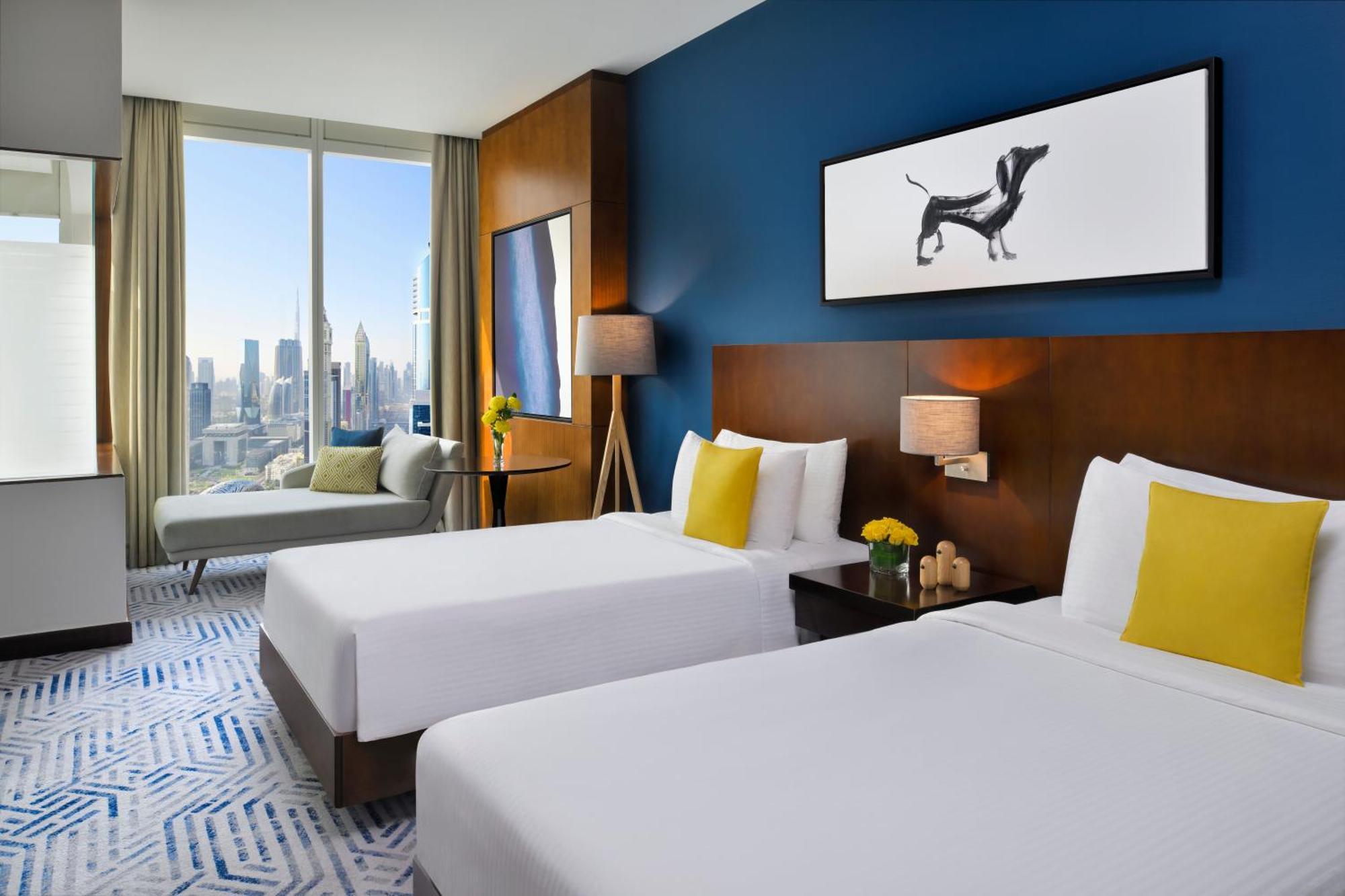 Deluxe Twin Room City View Club Room