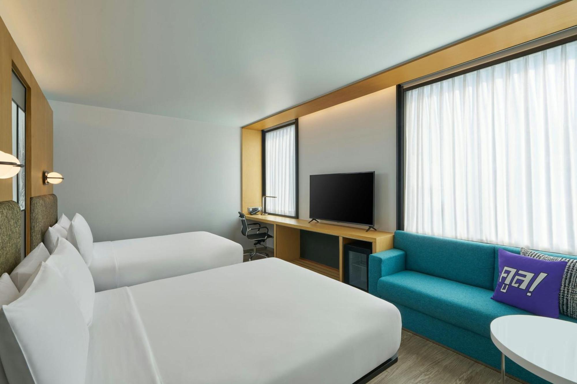 Queen Loft Room with Two Queen Beds