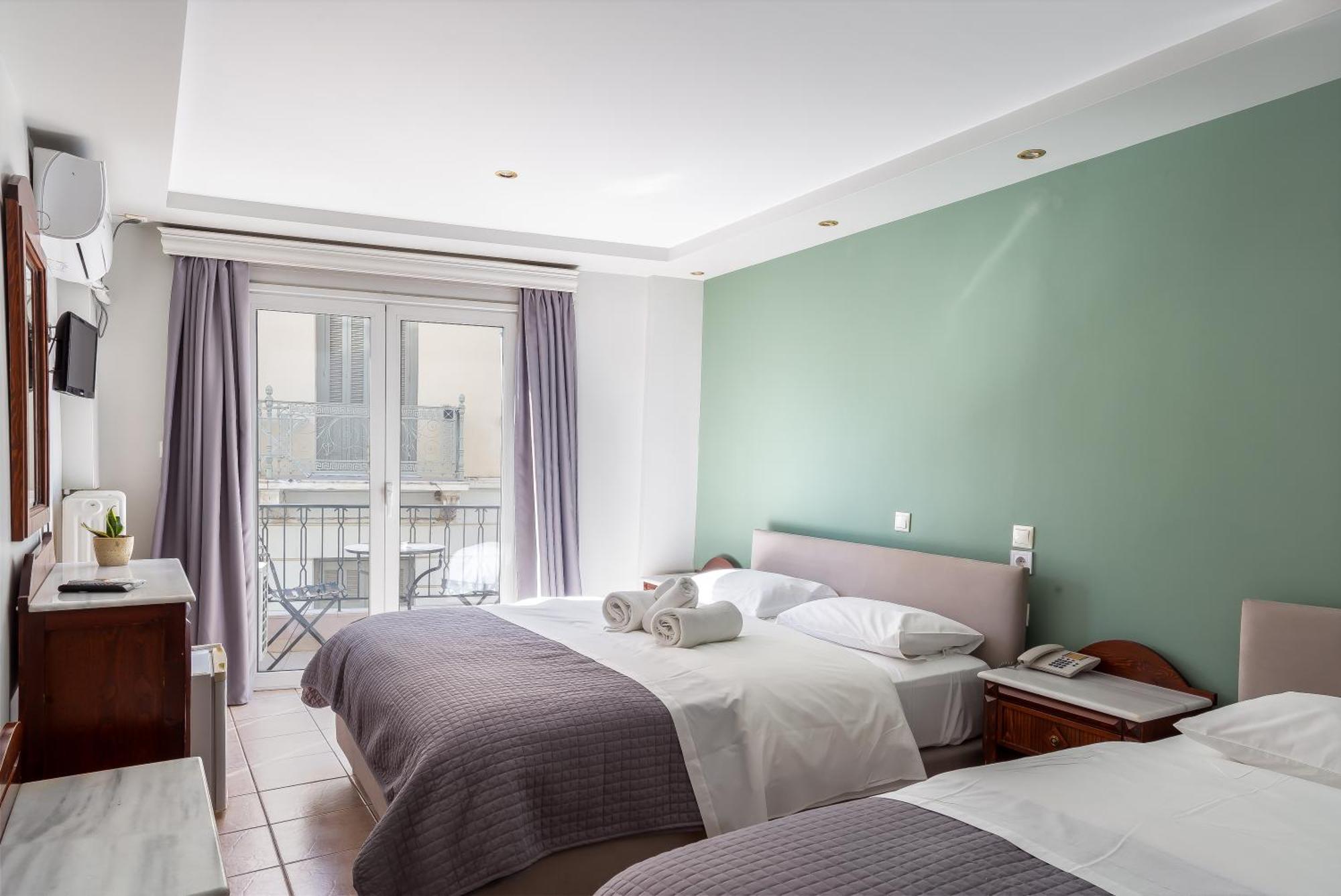 Chambre Double Supérieure avec Vue sur l'Acropole