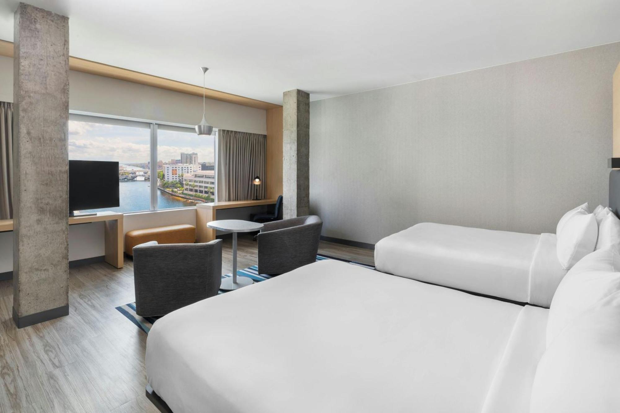 Larger Suite, 2 Queen, City view