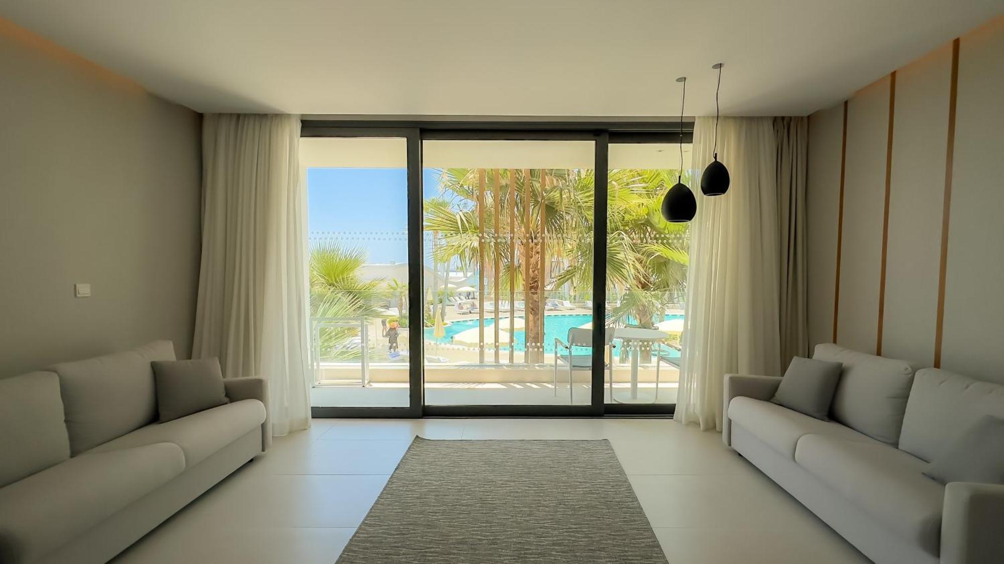 Garden Suite Balcony Pool View