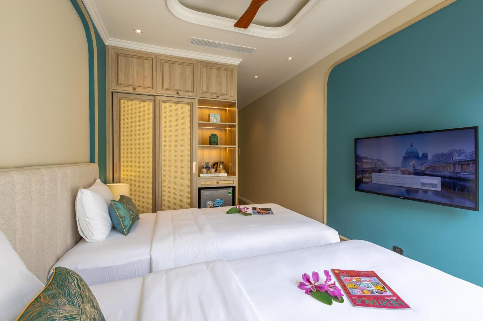 Quarto Deluxe com 2 Camas de Solteiro