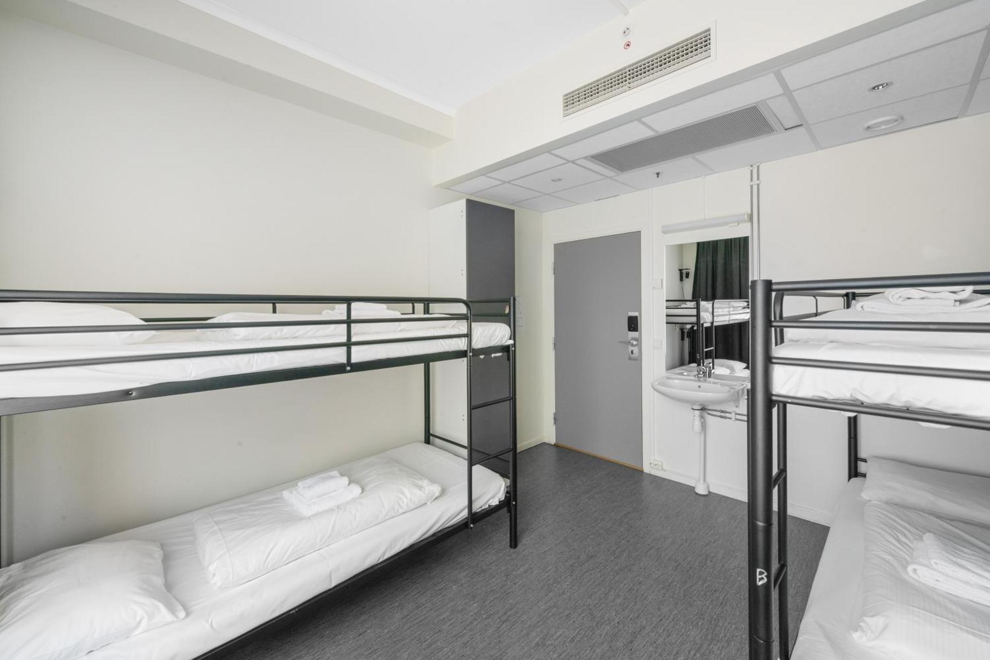 Bed in een Slaapzaal met 4 Bedden