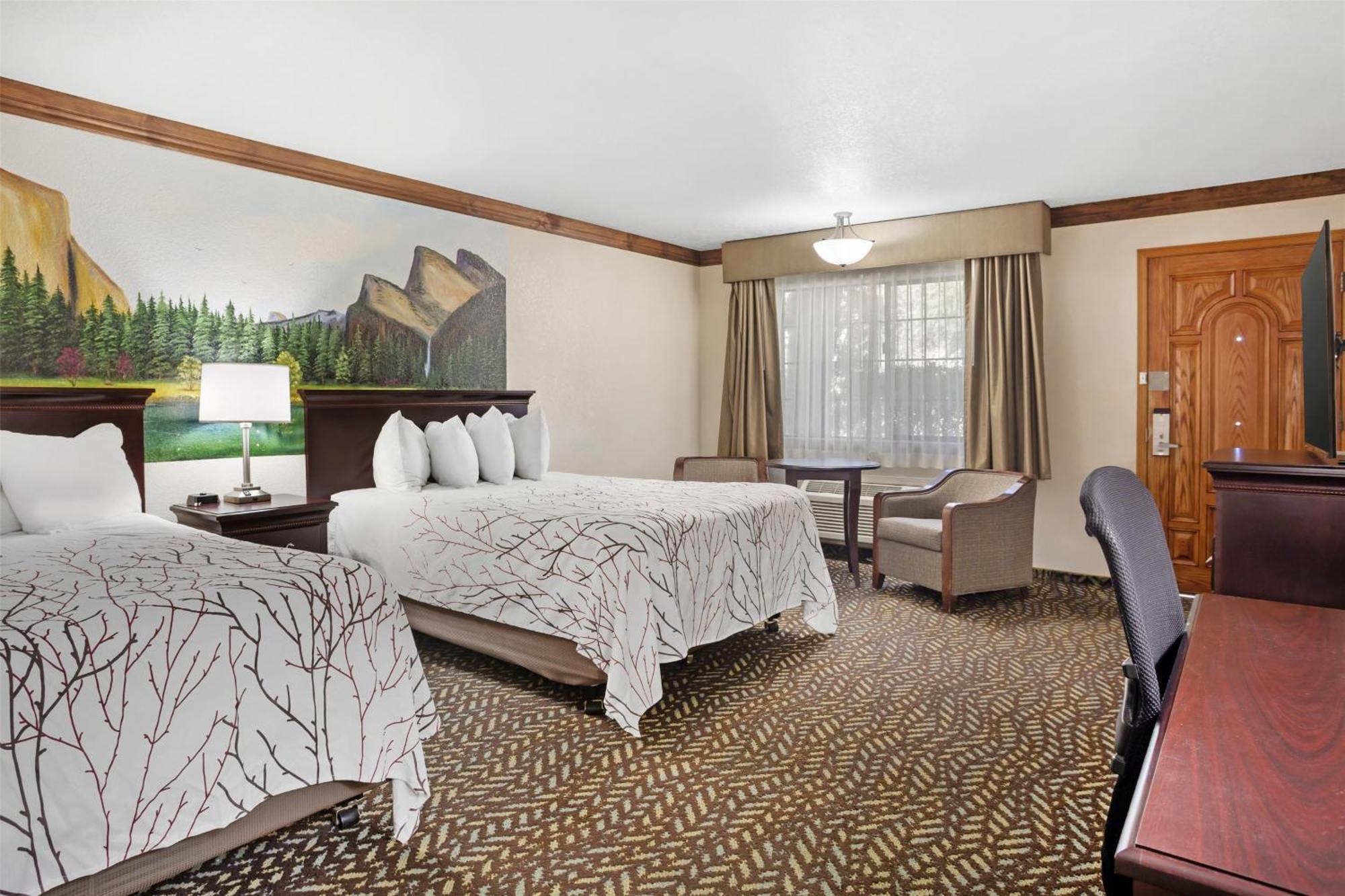 Queen Room Two Queen Beds Roll Shower Disability Access or Non-Smoking