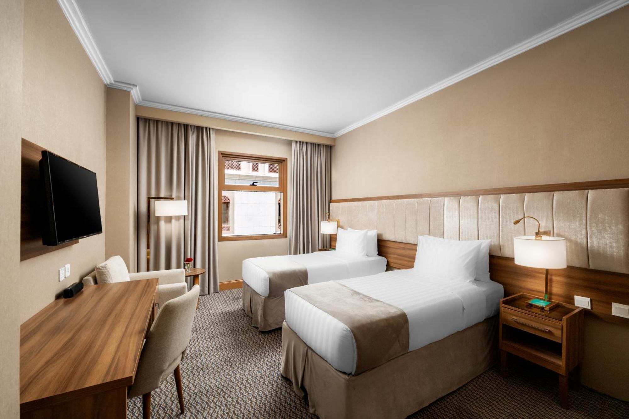Chambre Lits Jumeaux Deluxe avec Vue sur la Ville