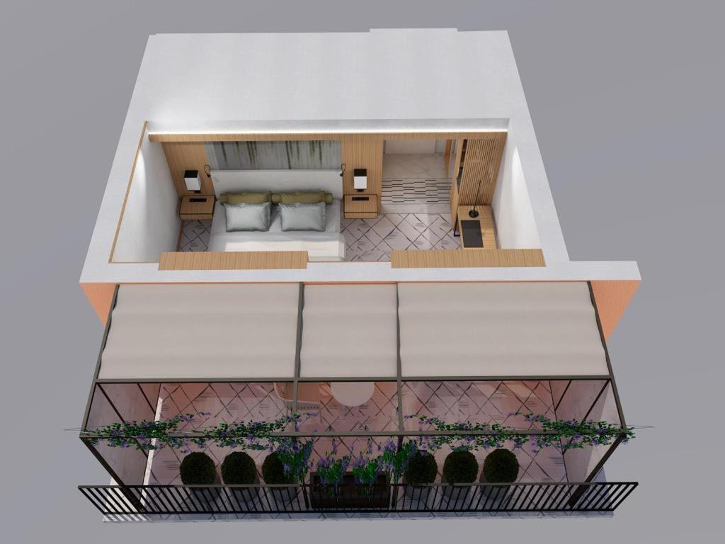 Rooftop King Room Patio