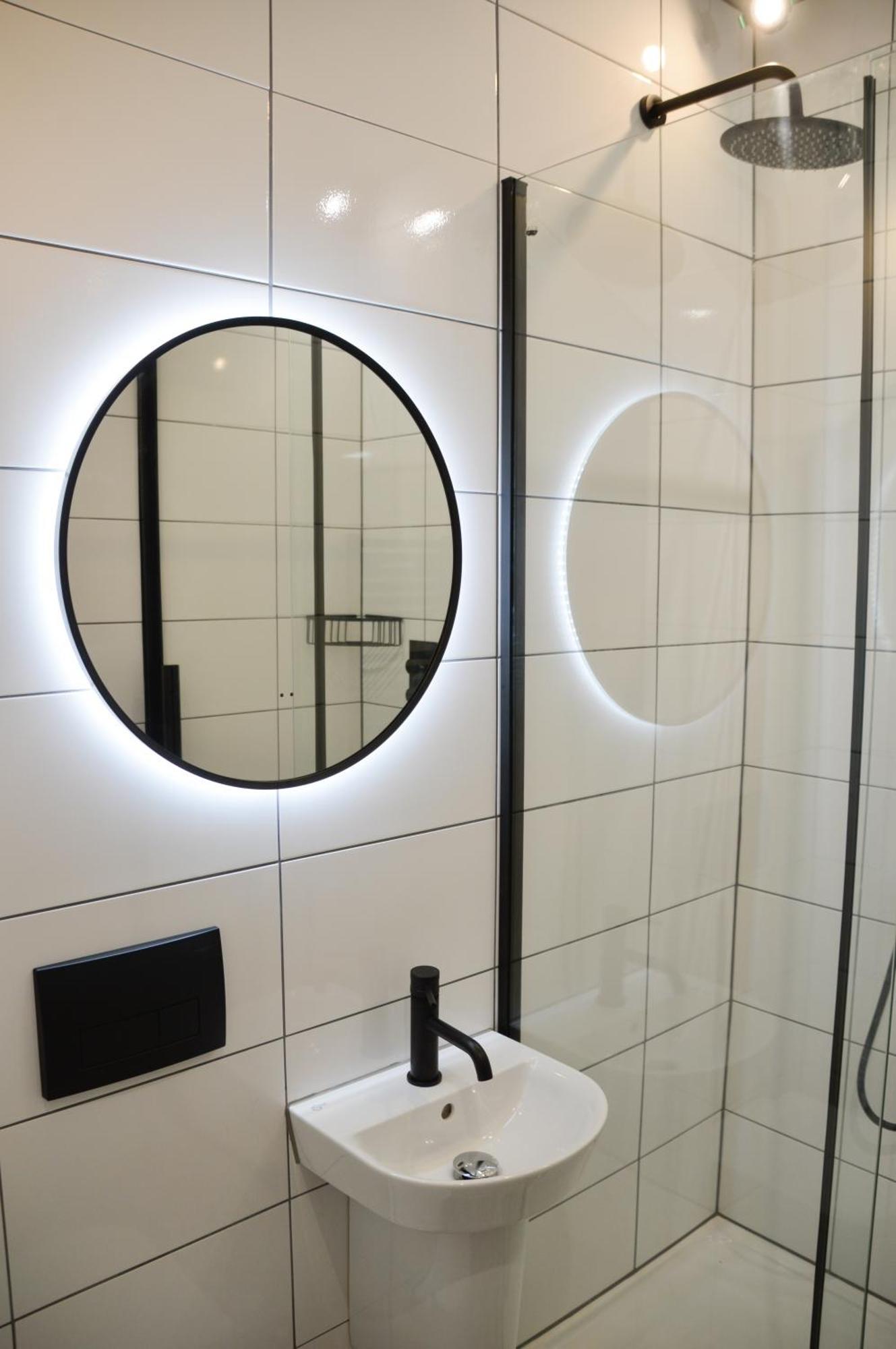 Family Room with Shower