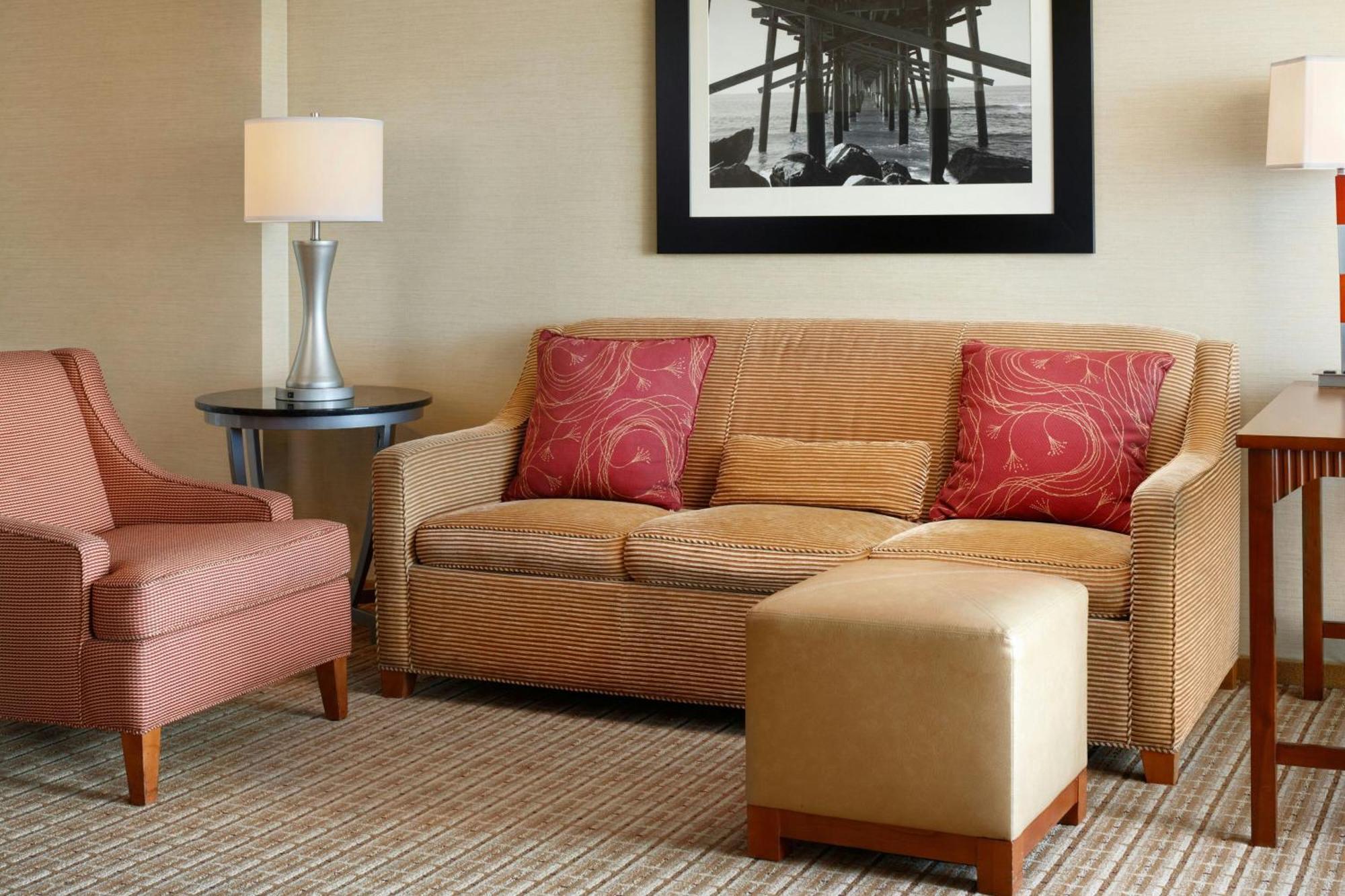 One-Bedroom Suite Sofa Bed Partial Bay View