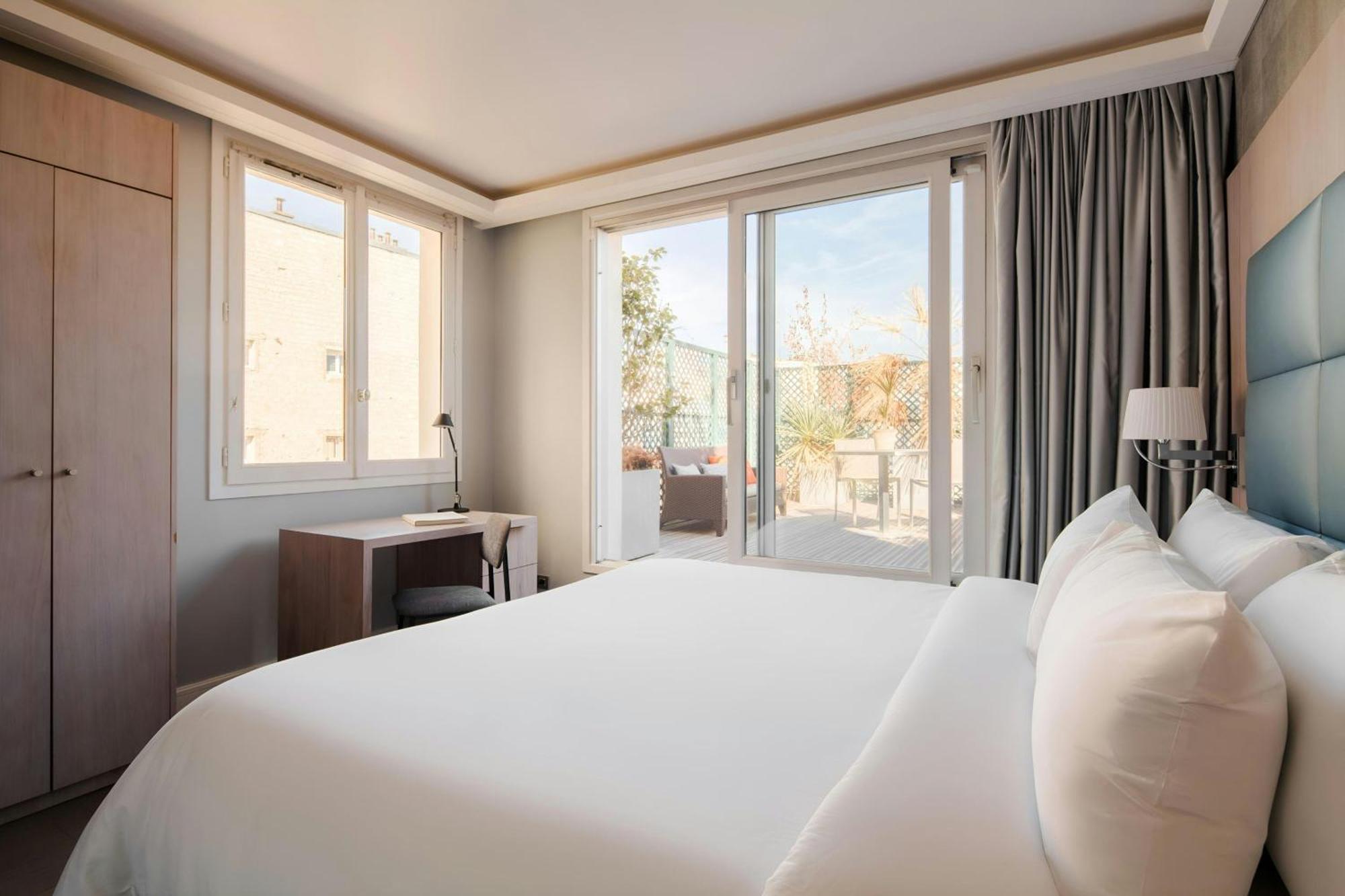 Chambre Deluxe avec kitchenette et terrasse