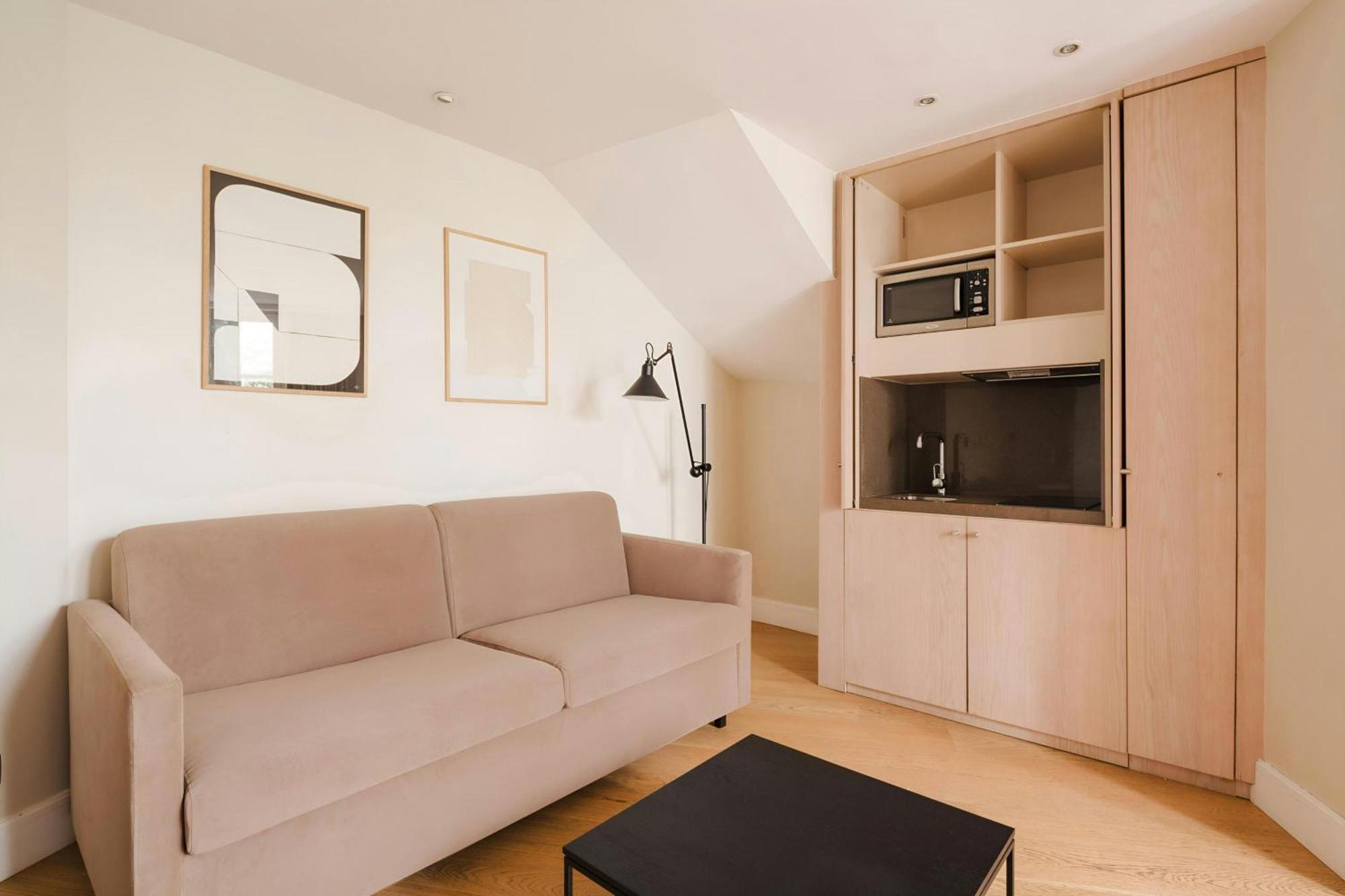 Suite avec kitchenette et coin extérieur