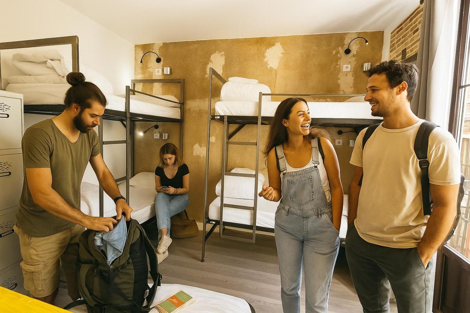 Bed 4-Bed Dormitory Room