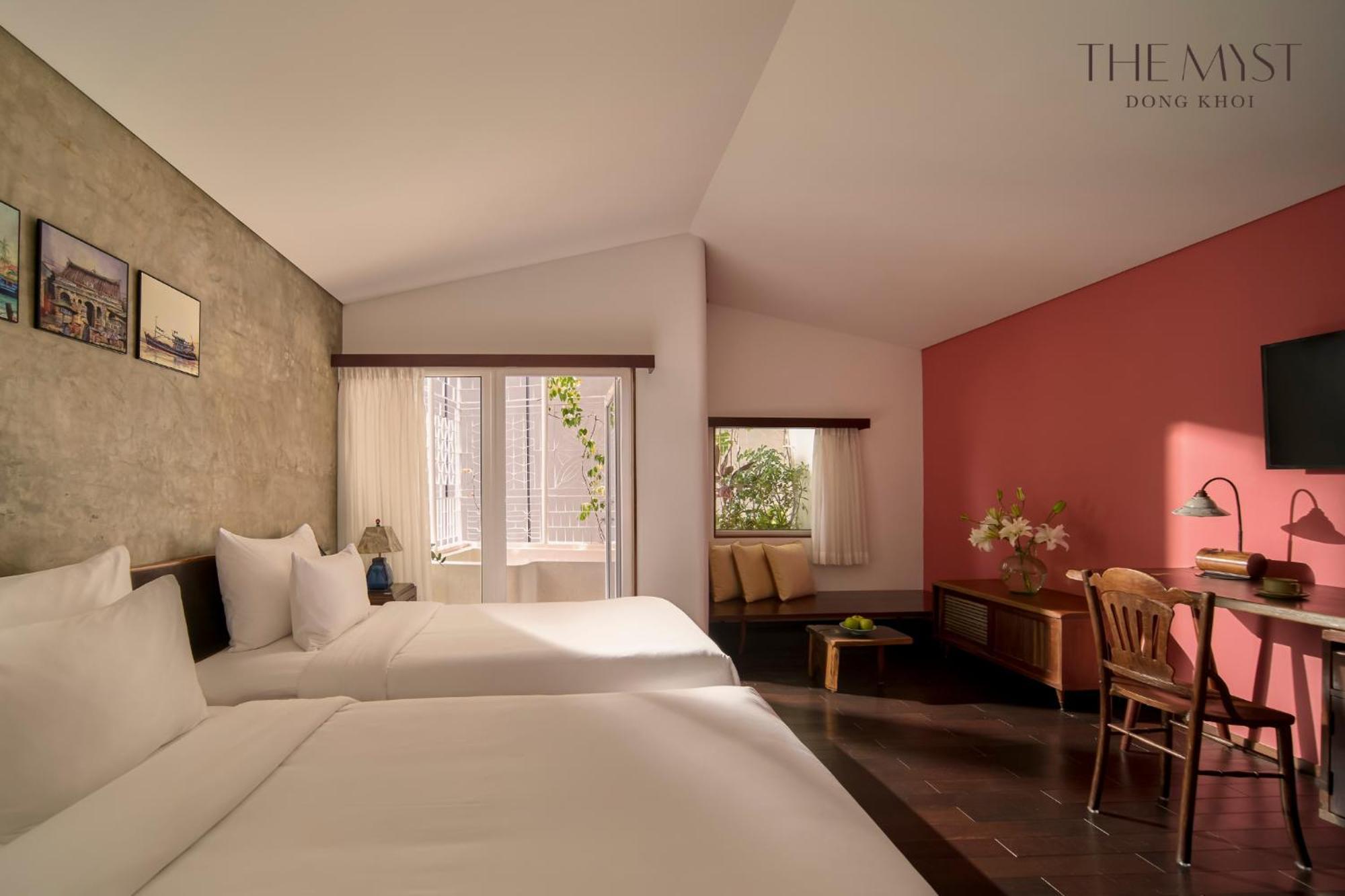 Serene Corner Balcony Twin Room
