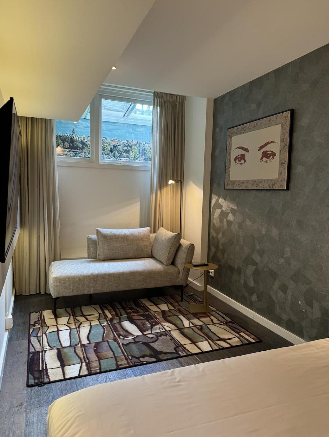 Chambre Lits Jumeaux de Luxe Souterraine (Sous-Sol)
