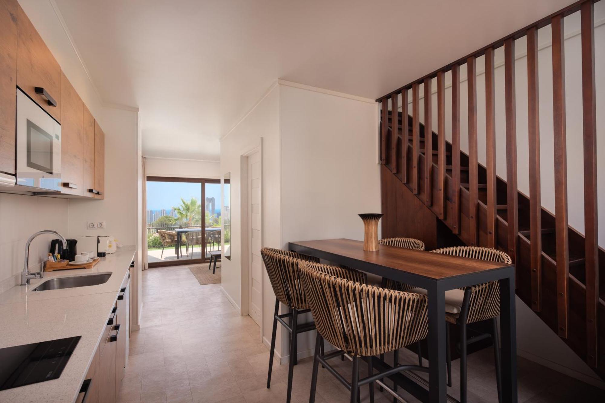 Two-Bedroom Duplex Pool Villa Balcony Resort View