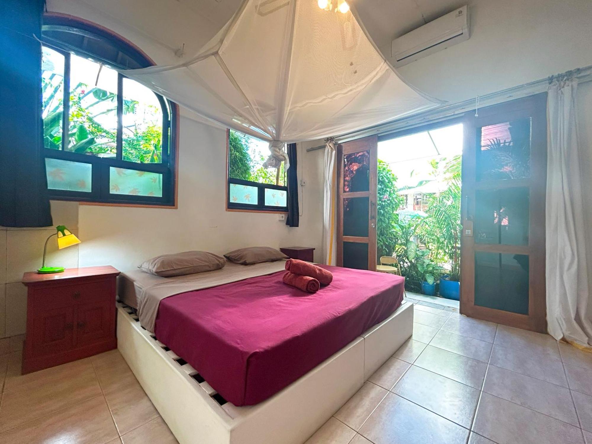 Chambre Double avec Ventilateur et Climatisation