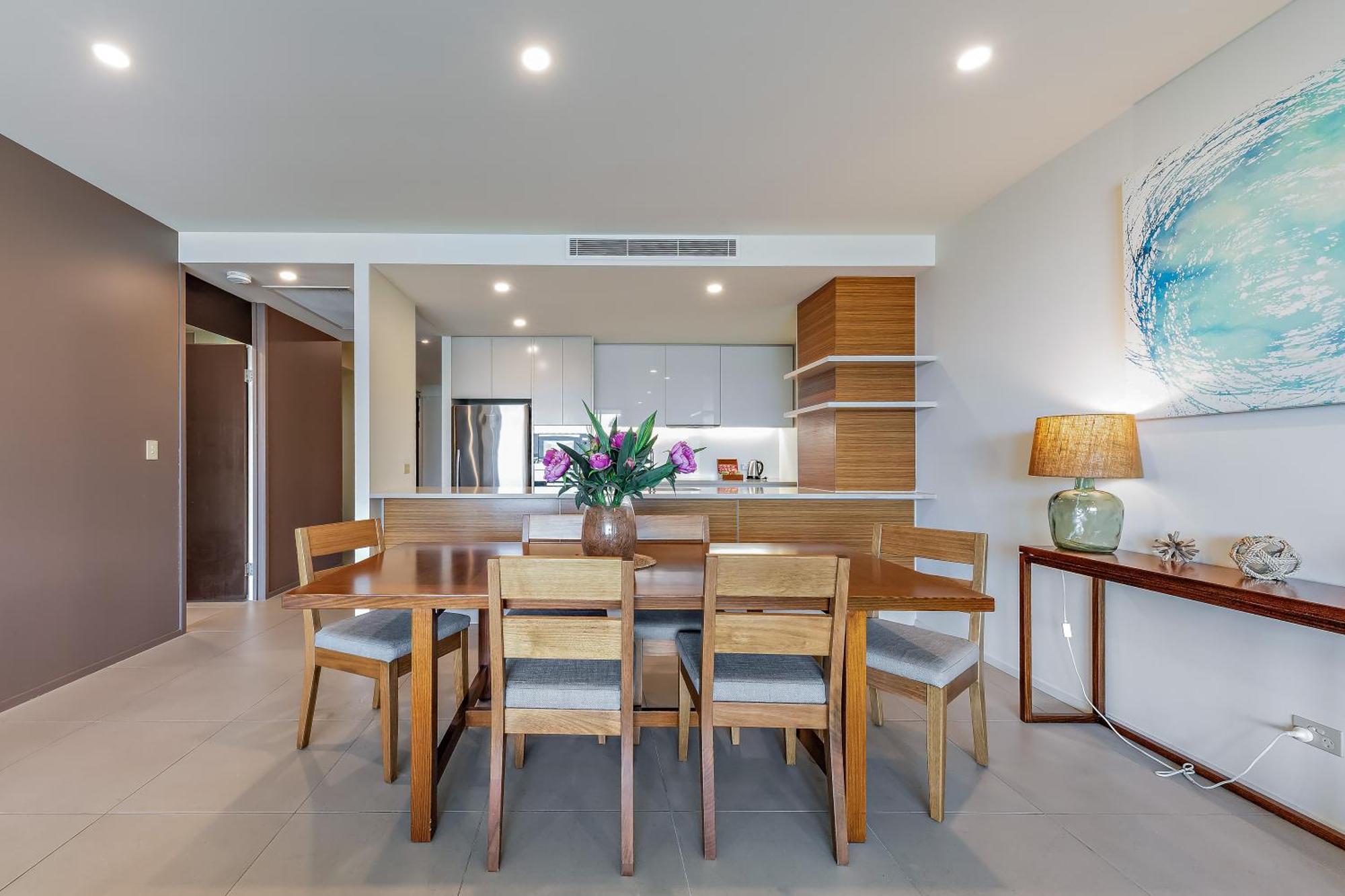 Apartment mit 1 Schlafzimmer und Gartenblick