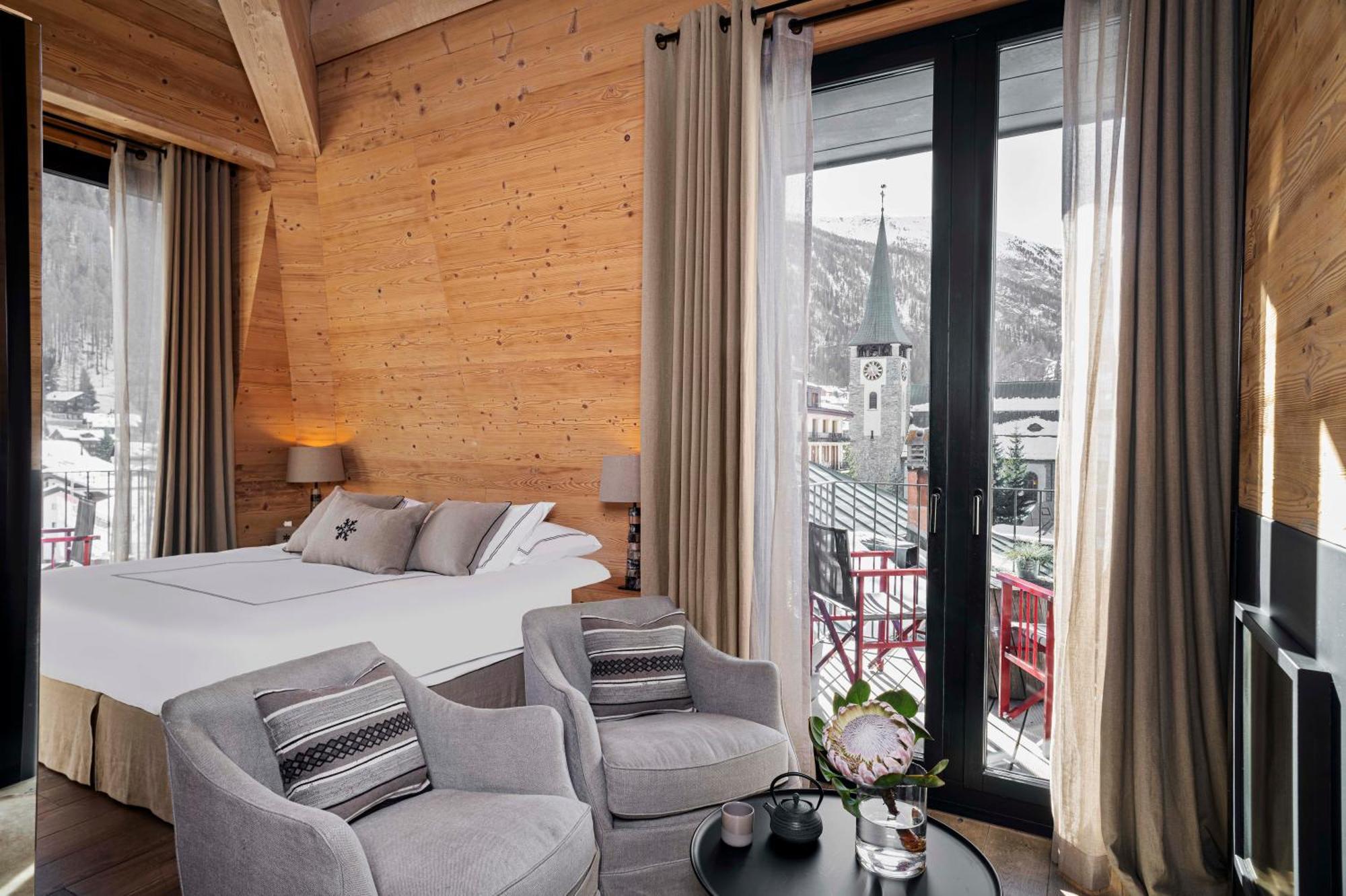 Chambre Double - Vue sur Montagne