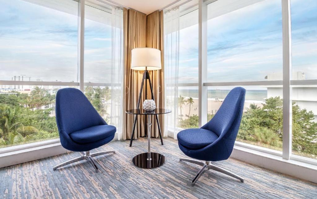 Ocean View Two Double Beds Room