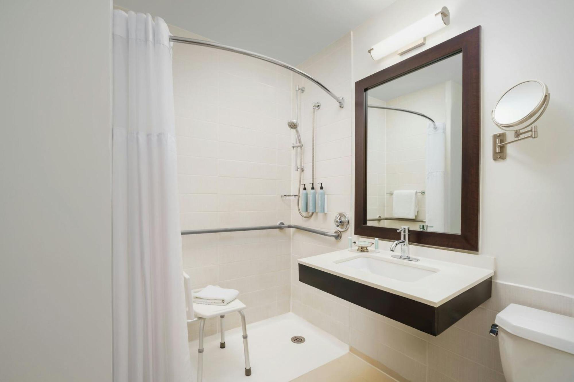 Double Room Two Double Beds Roll Shower Mobility Hearing Accessible