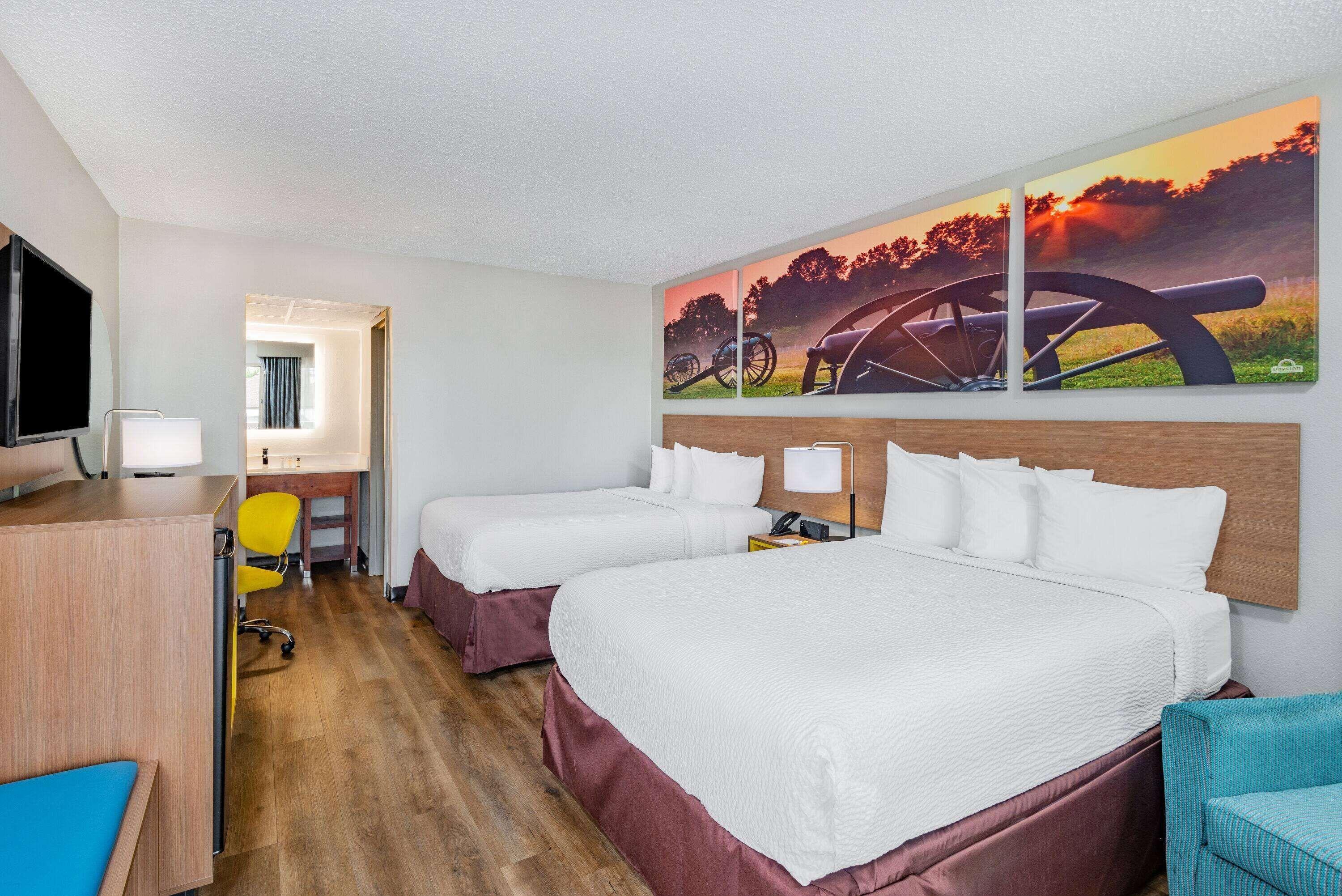 2 Double Beds Non Smoking