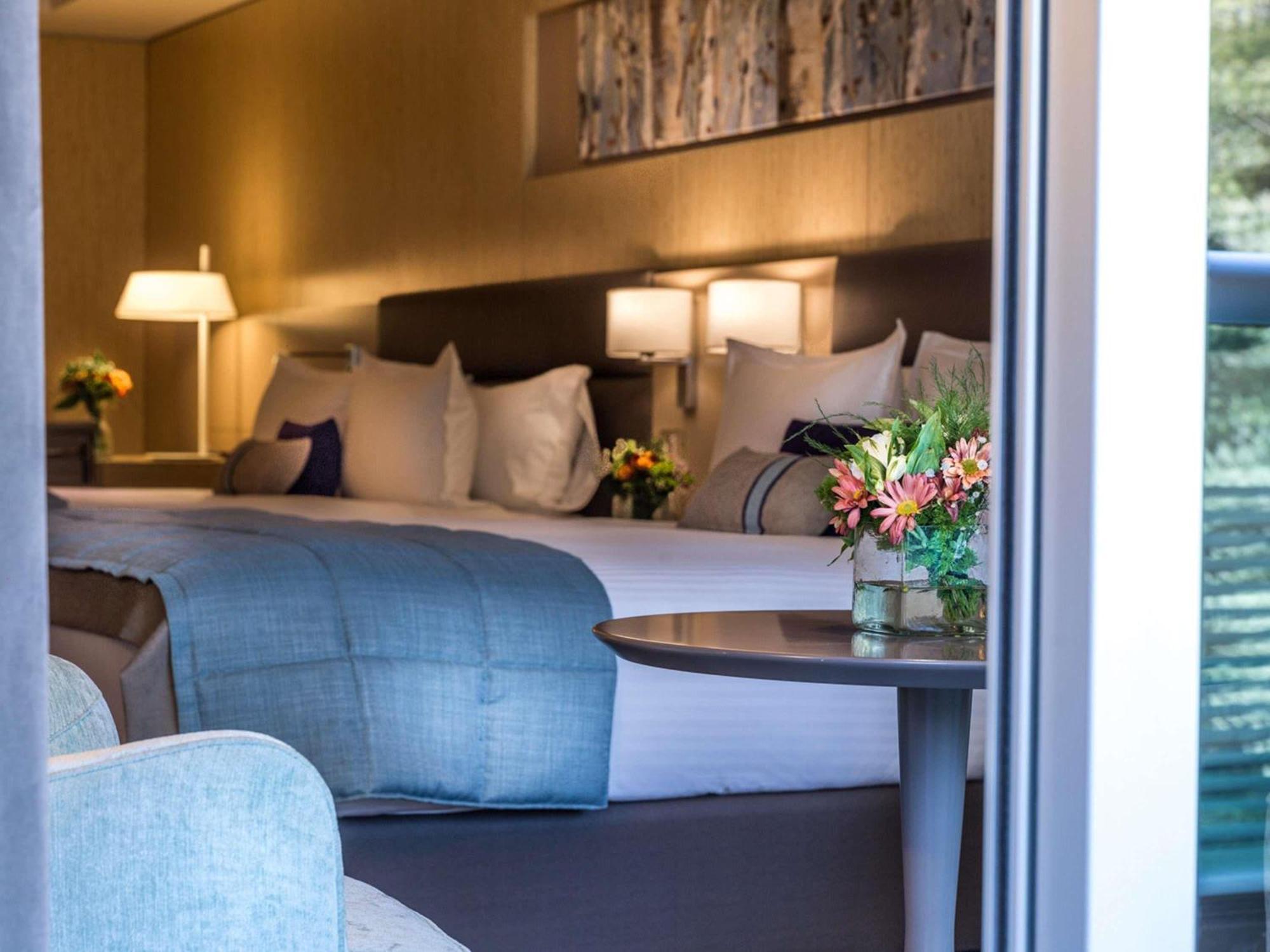 Suite Deluxe com 2 Camas de Casal, Varanda e Vista do Parque