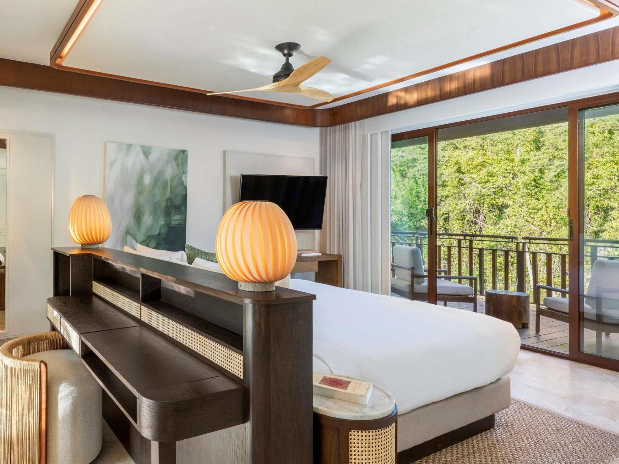 Acomodação Casita Signature com Cama King-size, Banheira de Imersão e Vista da Lagoa
