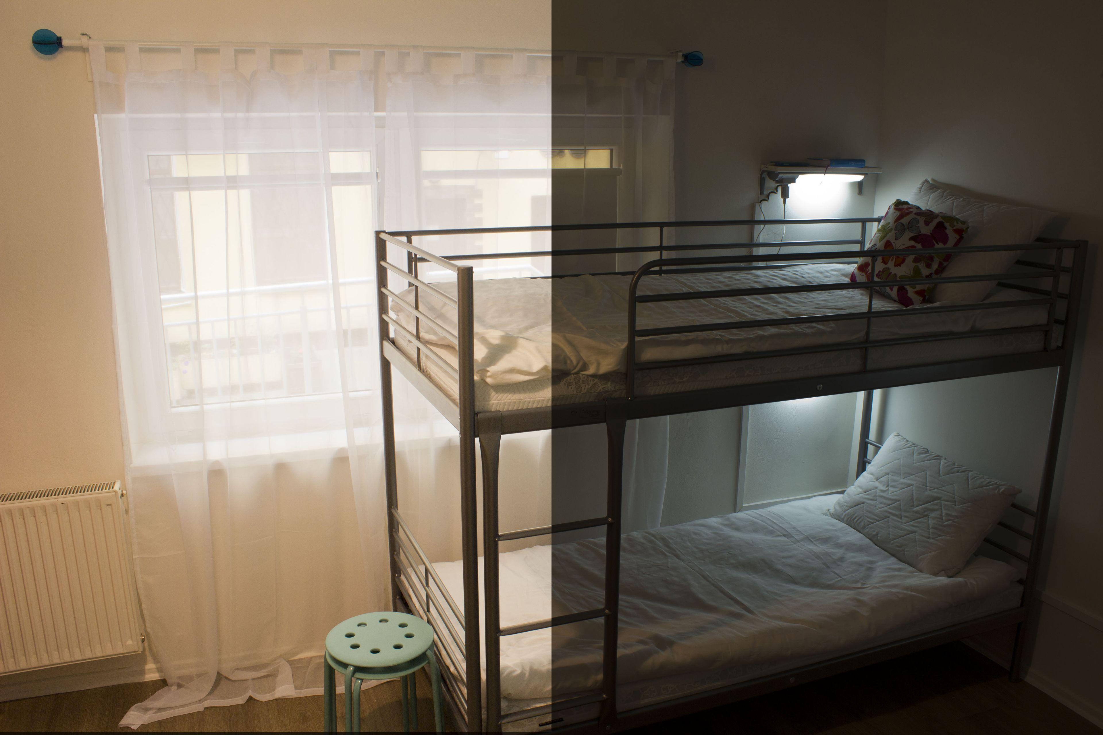 Vierbettzimmer mit Bad