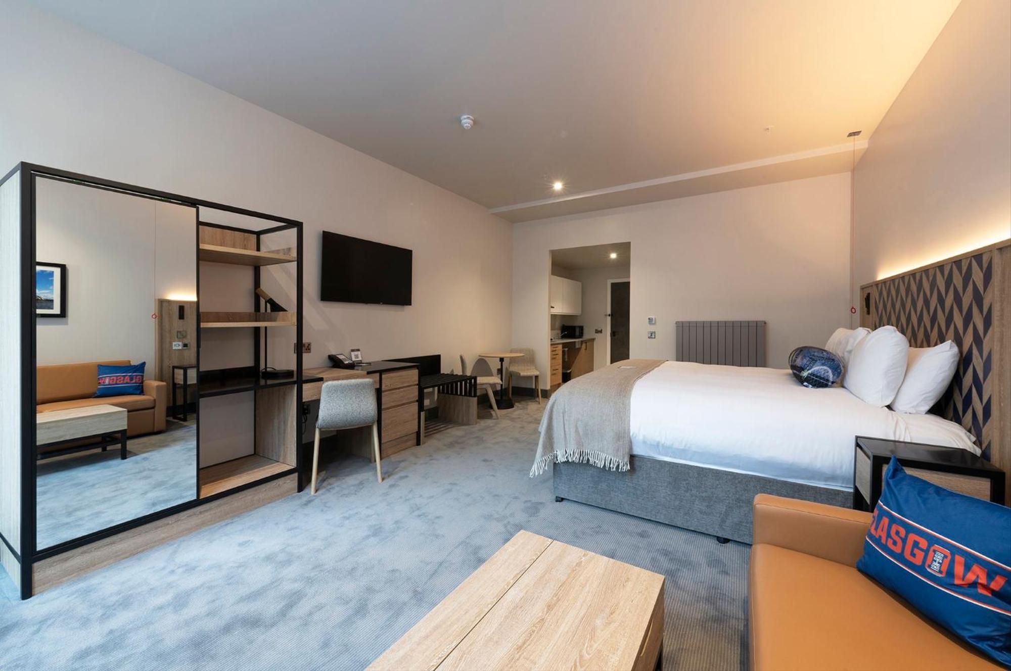 Accessible Suite 1 Super King Bed Sofa Bed Kitchenette