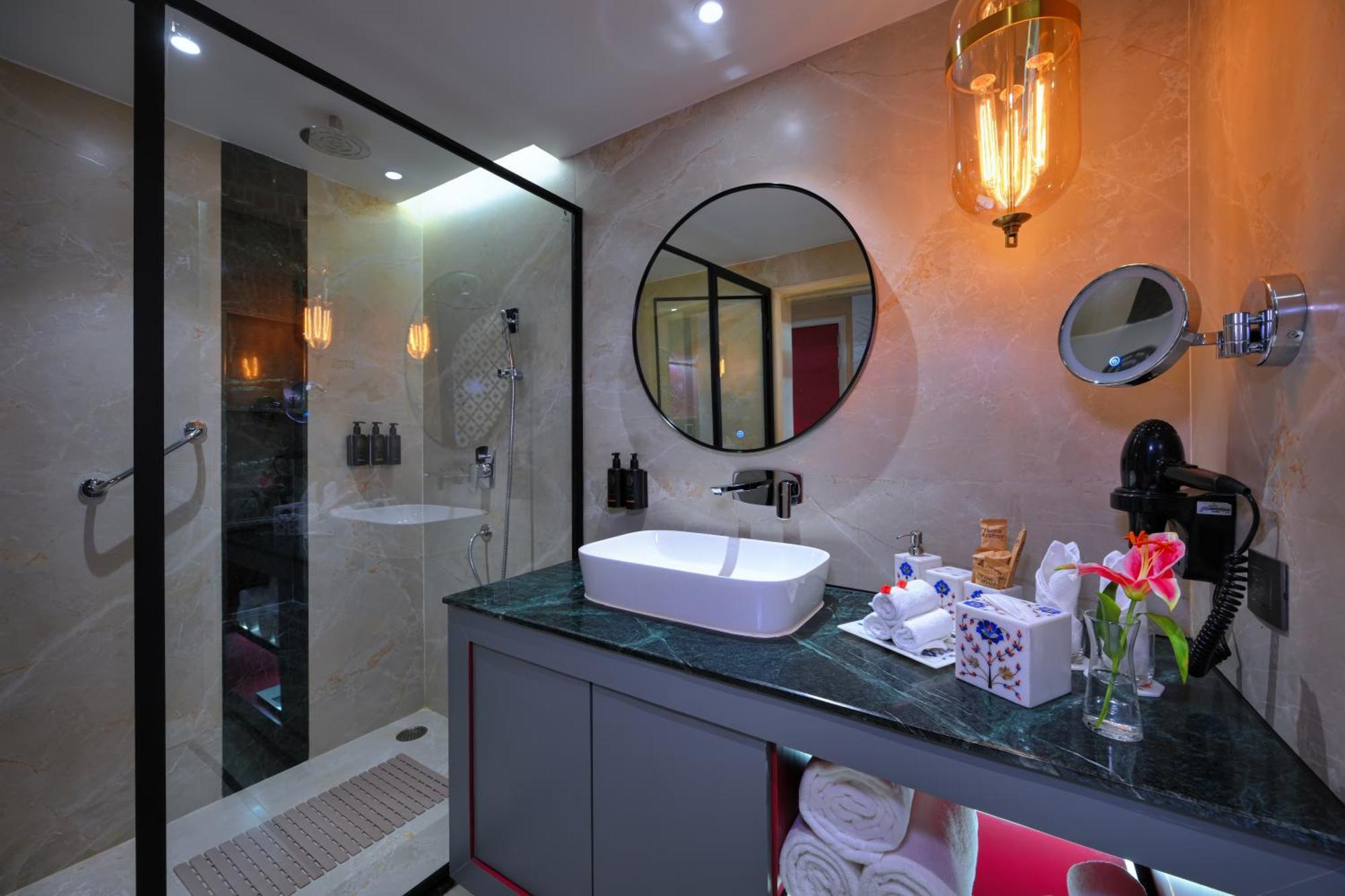 Executive Suite Room seating area terrace on food beverage spa laundry | 11 IMFL Happy Hours from 6 to 8 pm