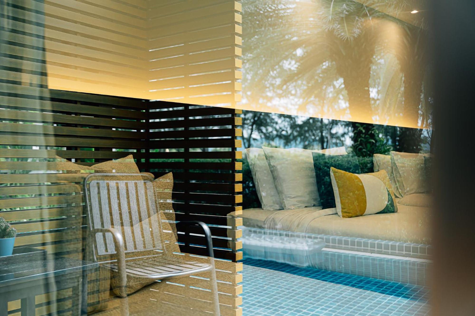 Chambre Lits Jumeaux - Vue sur Piscine
