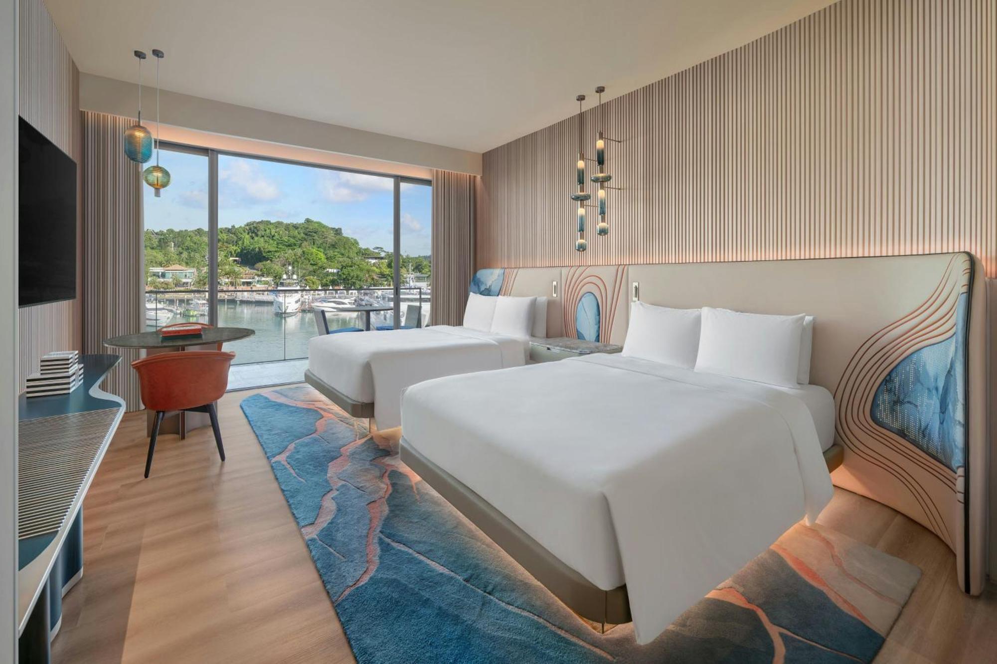 Premier Room 2 Queen Beds Balcony Marina View