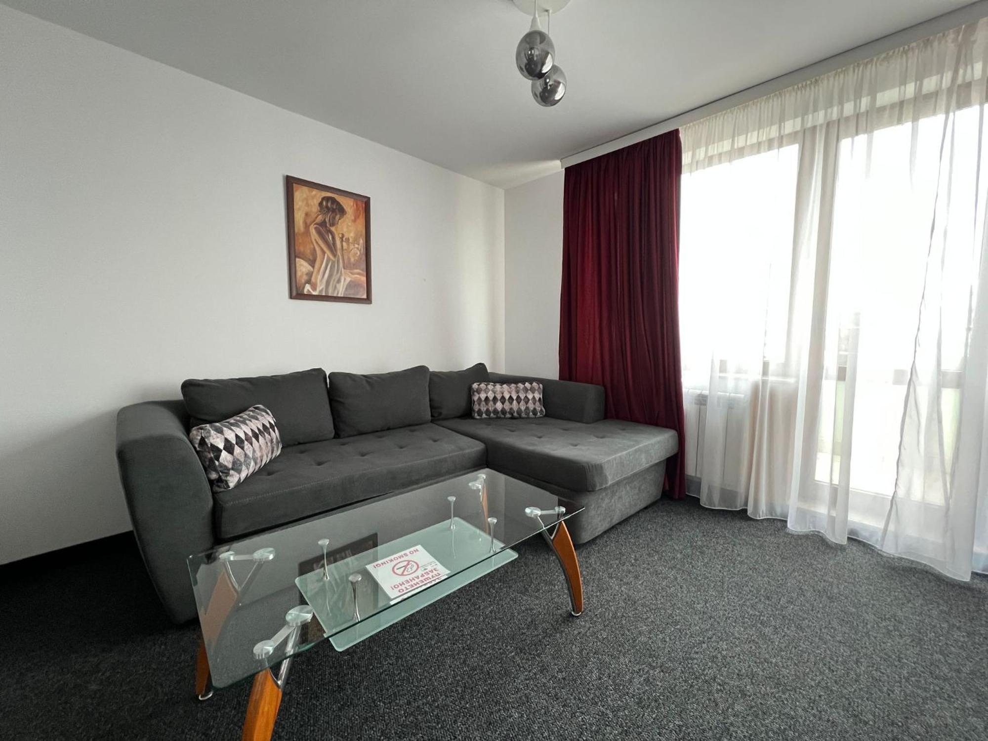 One-Bedroom Apartment Balcony