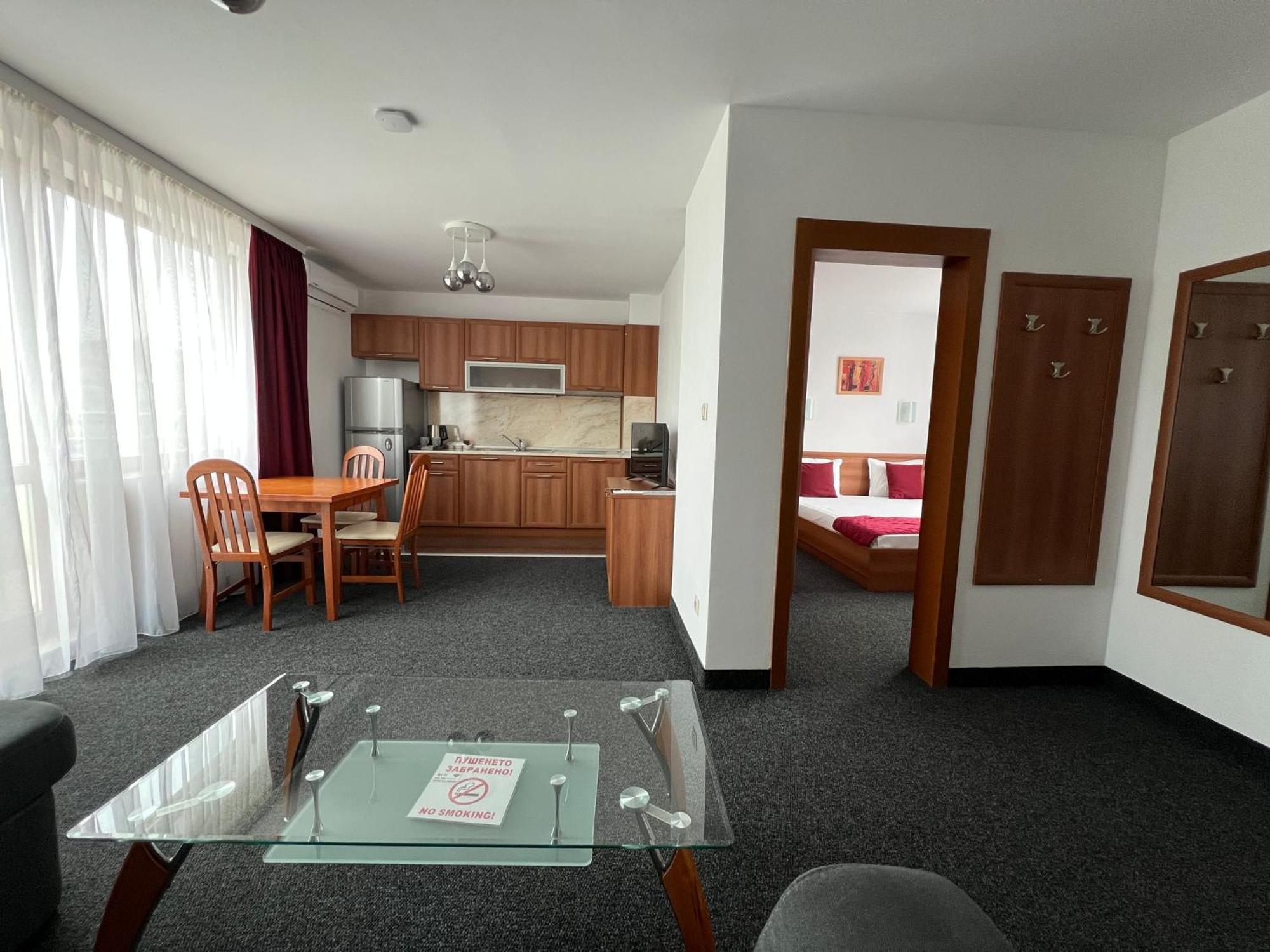 One-Bedroom Apartment Balcony