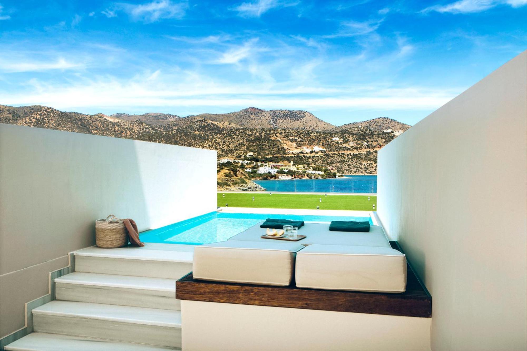 Deluxe Zimmer mit Meerblick und eigenem Pool