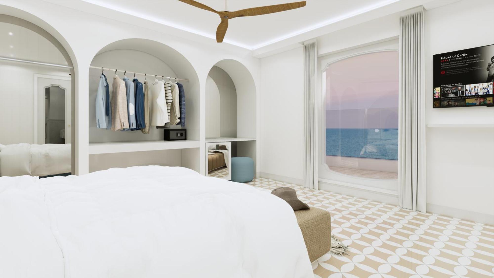 Deluxe Double Room Balcony Sea View