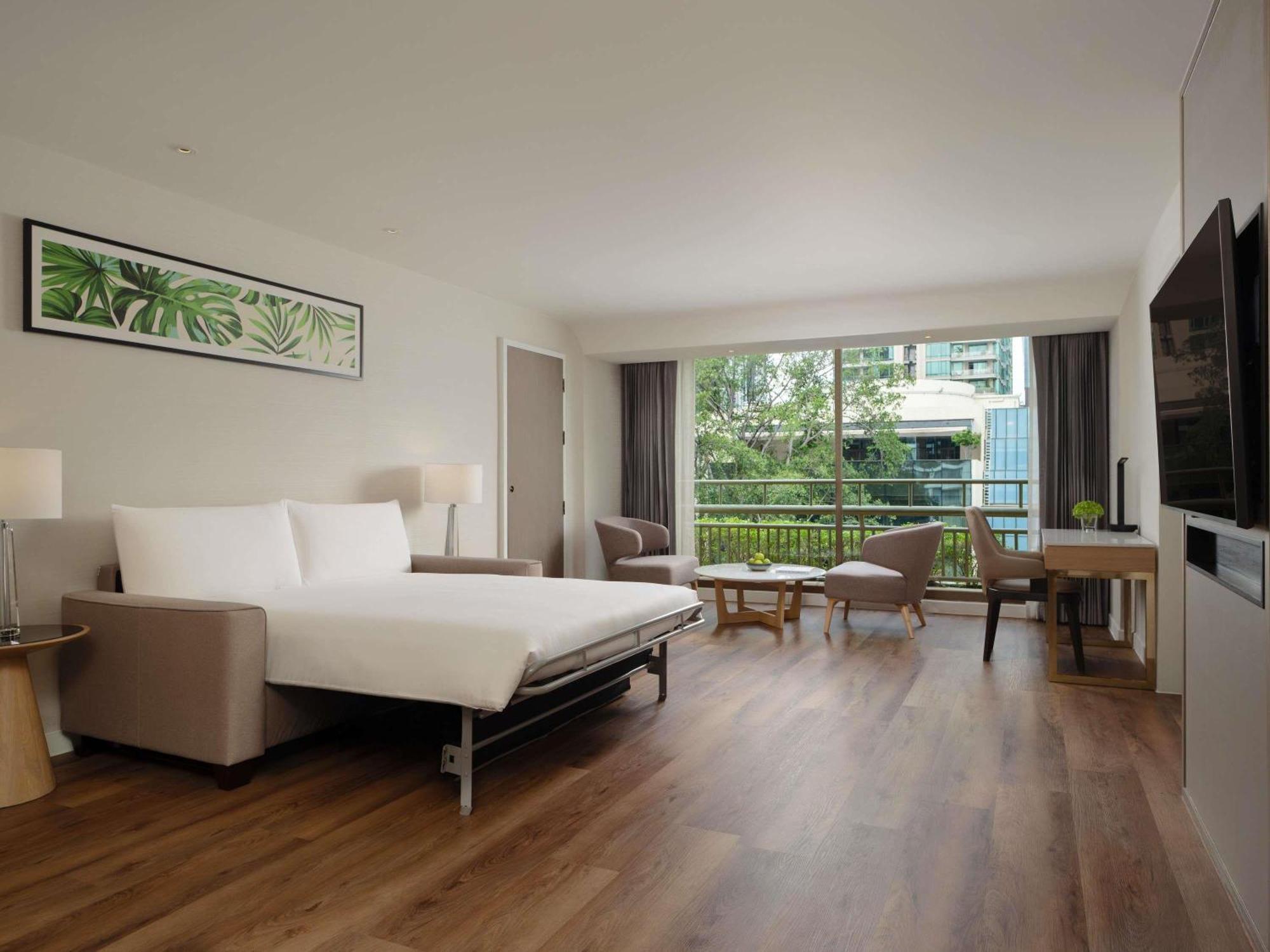 One-Bedroom Family Suite One King Bed Sofa Bed or Bunk Beds