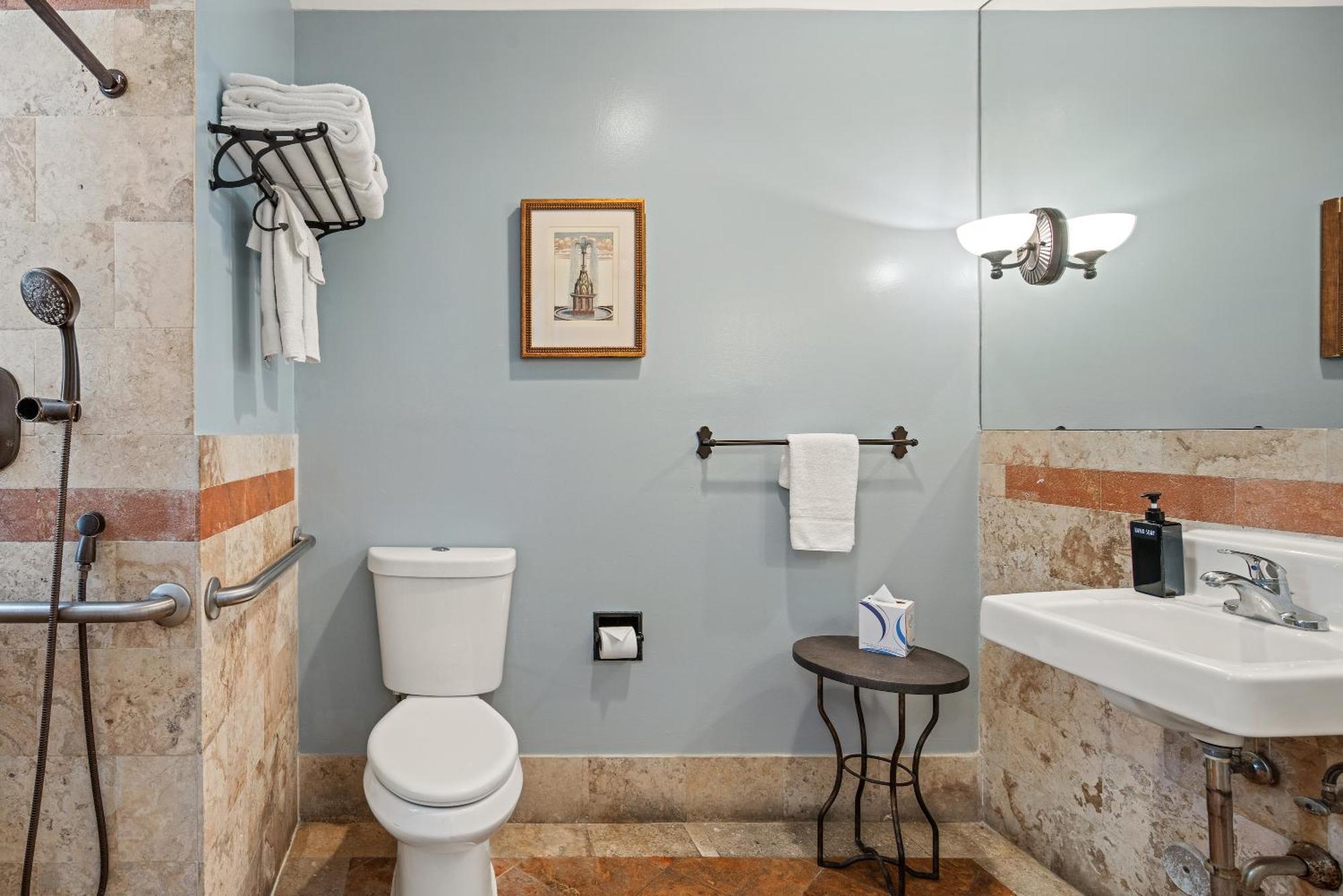 Quarto Queen Acessível para Hóspedes com Mobilidade Reduzida