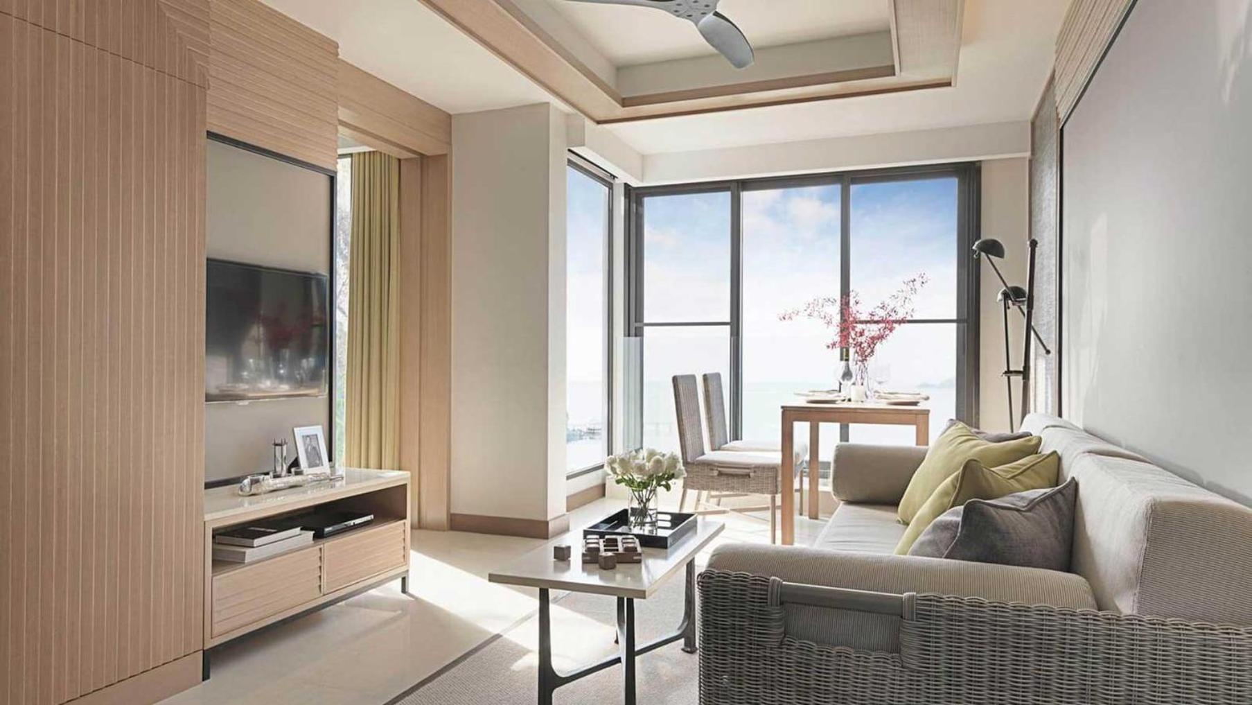 Suite com 1 Quarto e Vista Mar