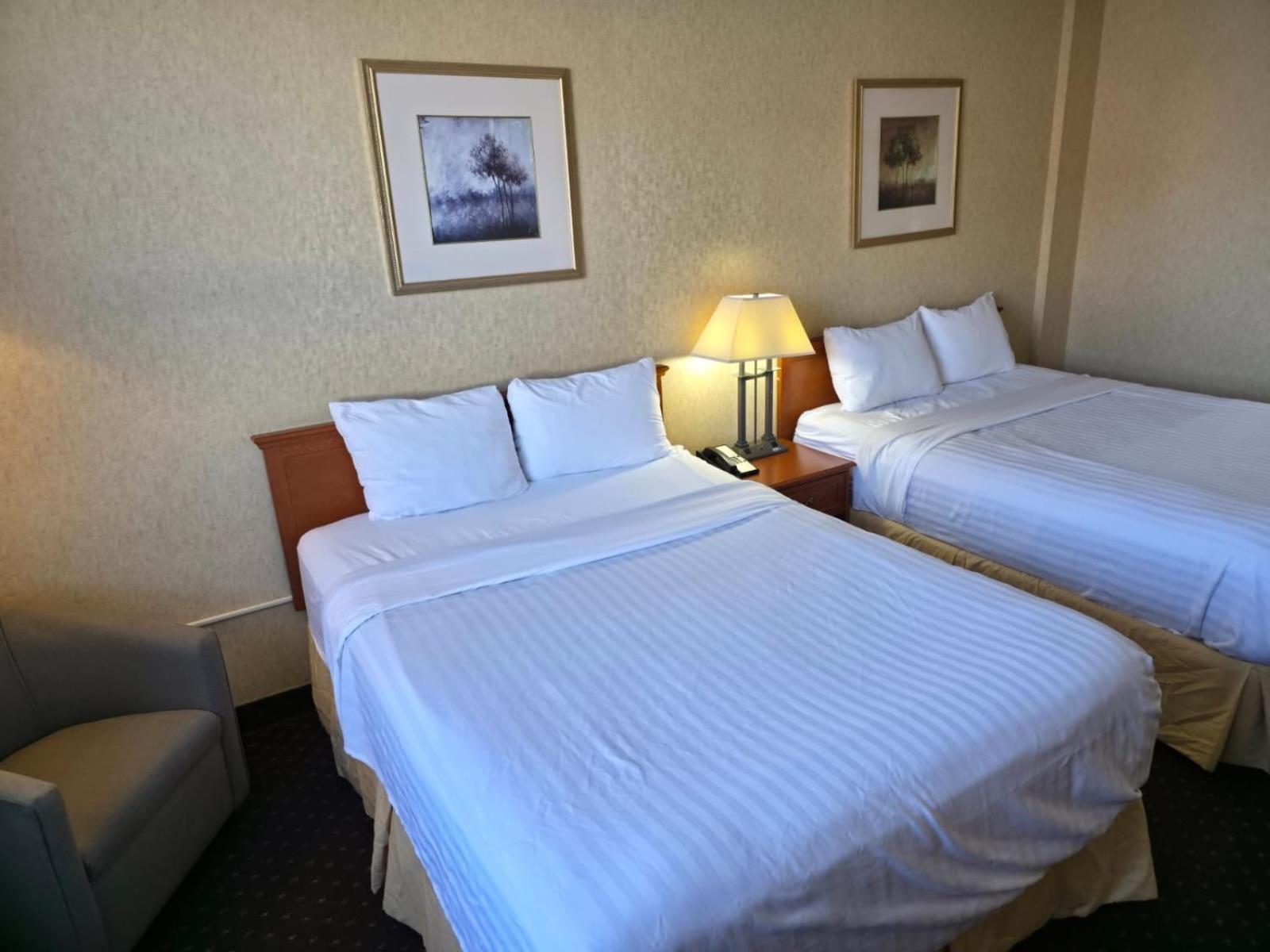 Double Room Two Double Beds Pet-Friendly or Non-Smoking