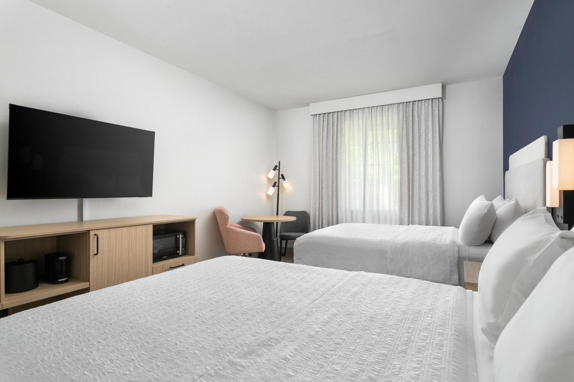 Habitación adaptada para personas con discapacidad auditiva - No fumadores - 2 camas dobles