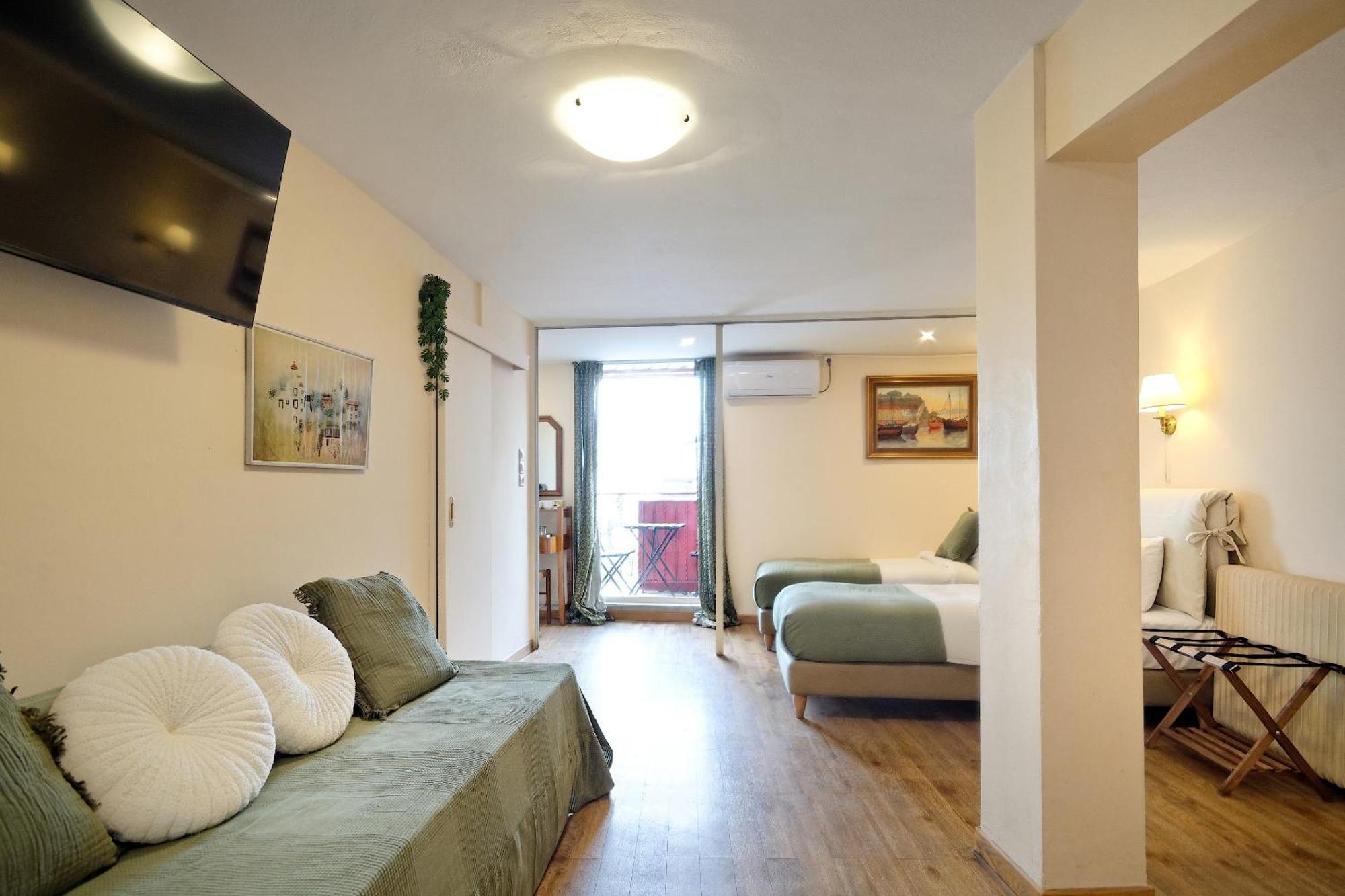 Chambre Quadruple avec Balcon
