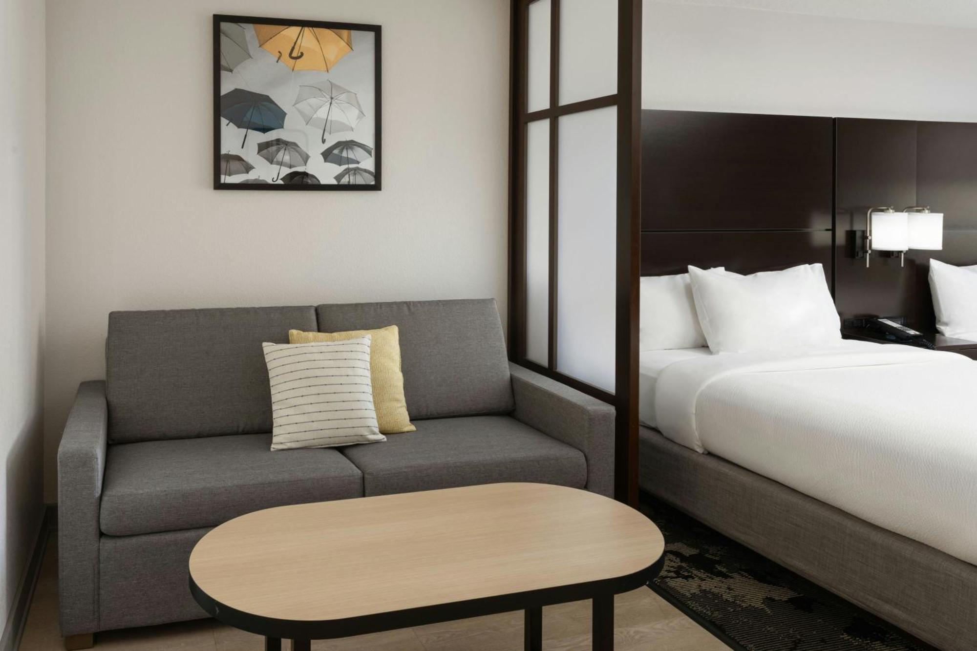 Two Queen Suite Sofa Bed City View