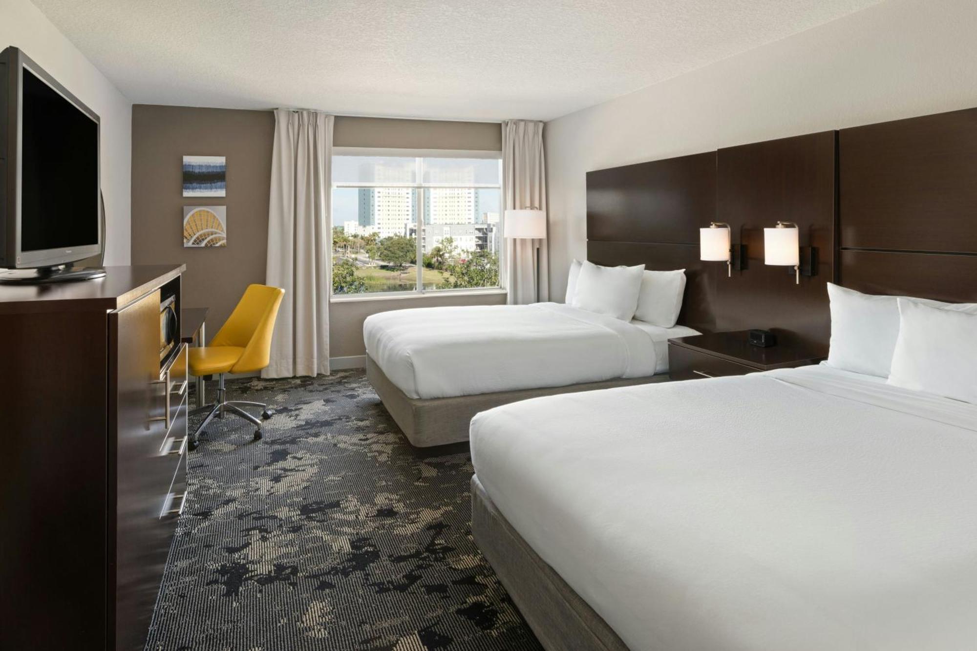 Standard Queen Room Two Queen Beds City View