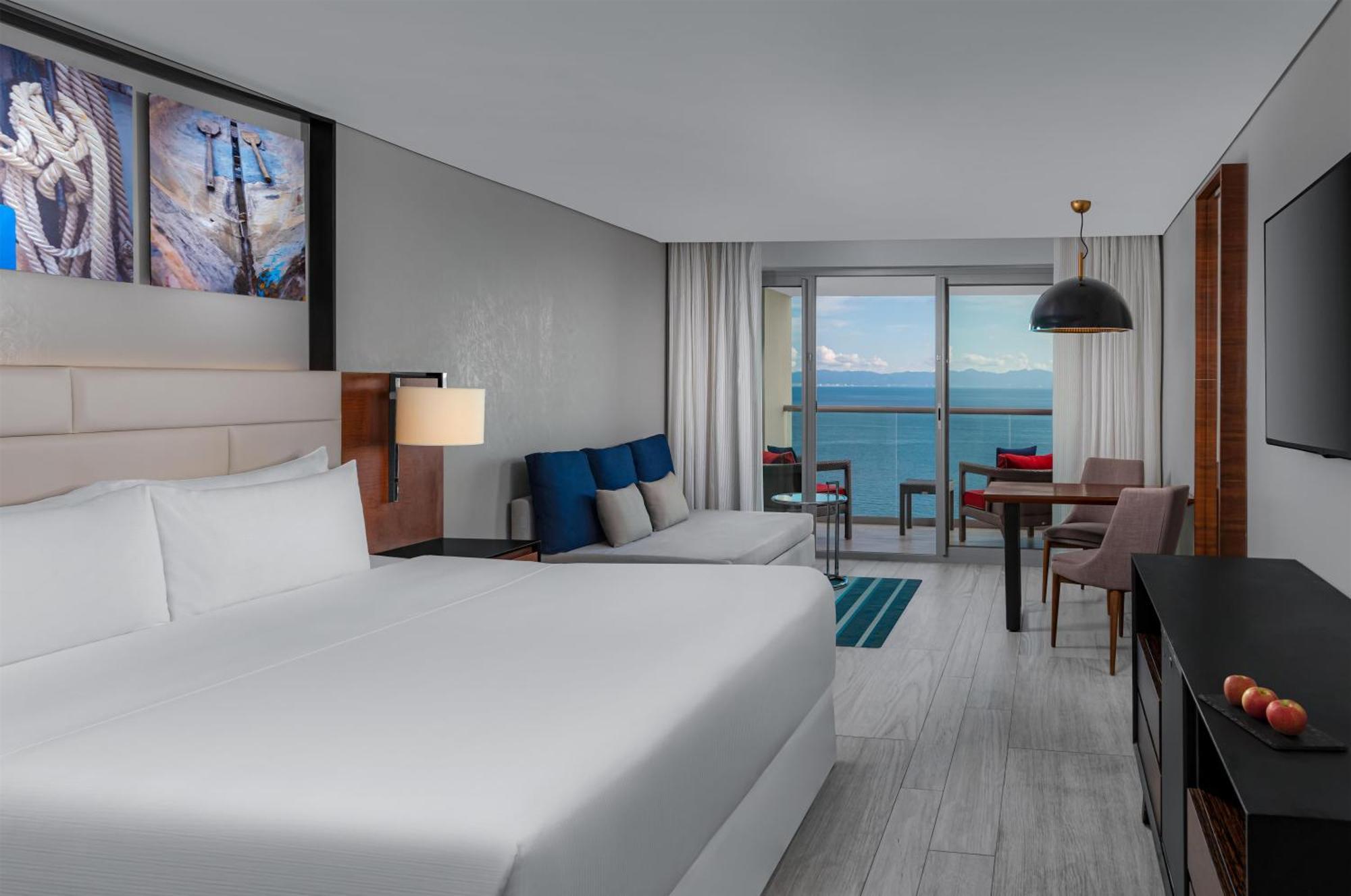 Habitación con cama extragrande - Adaptada para personas con discapacidad - Frente al mar